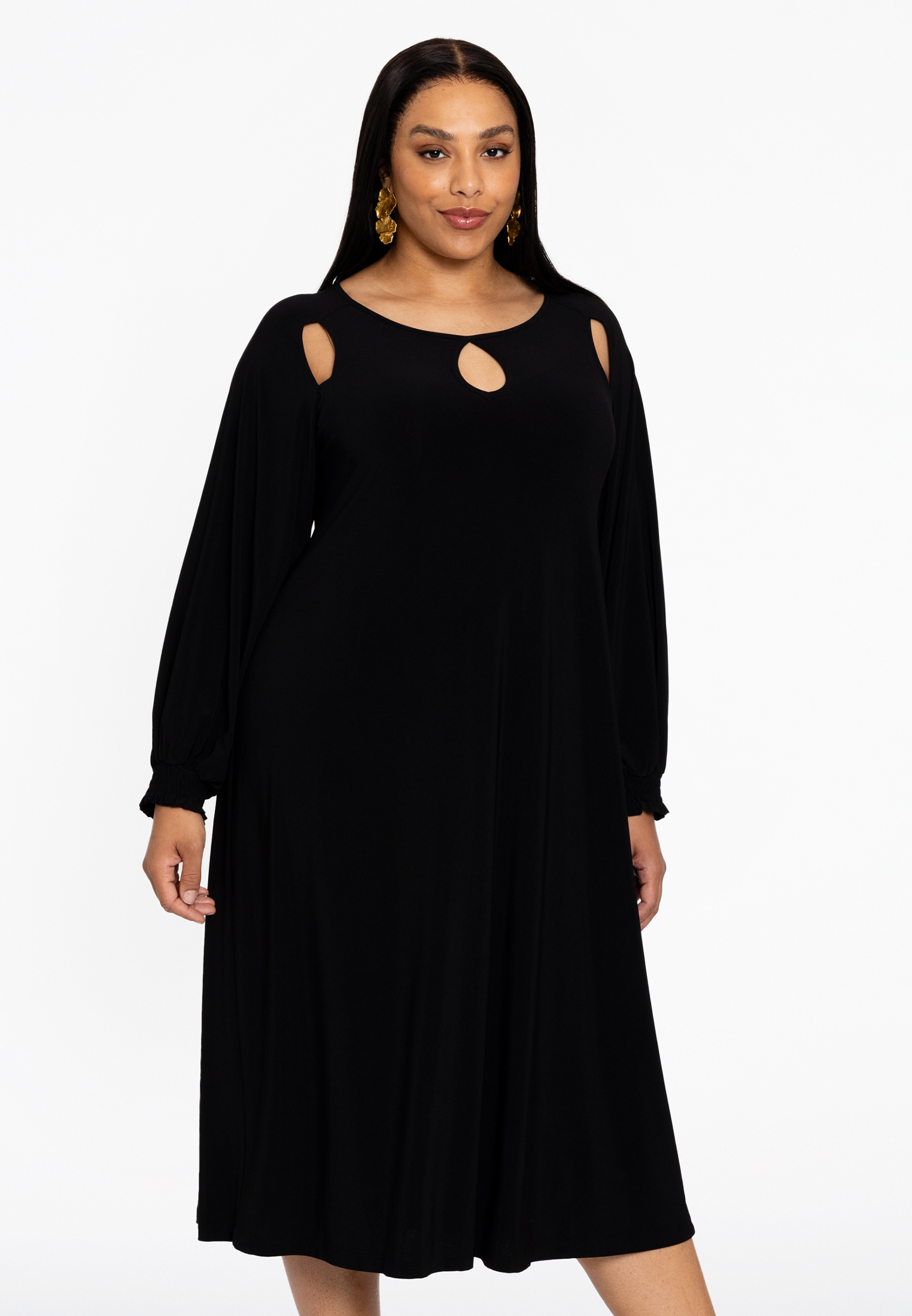 Robe avec découpe / découpes, YOEK