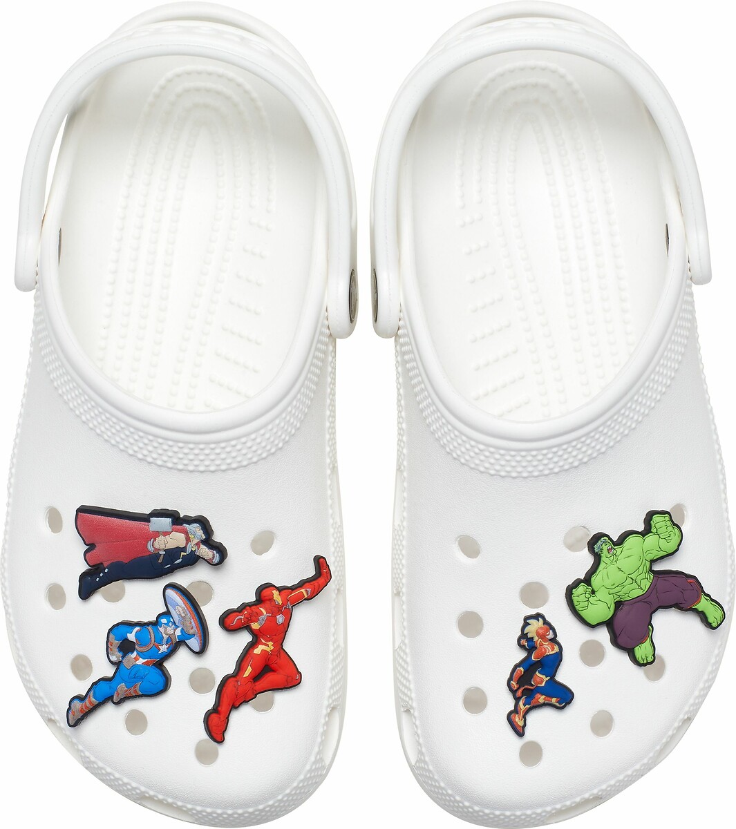 Crocs Set de 5 Jibbitz Héroes Vengadores