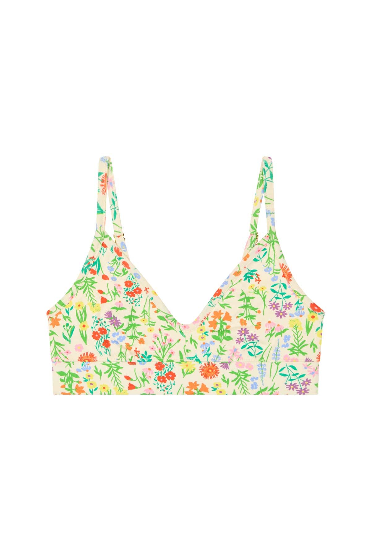 Brassière coton imprimé pampa, WE ARE JOLIES