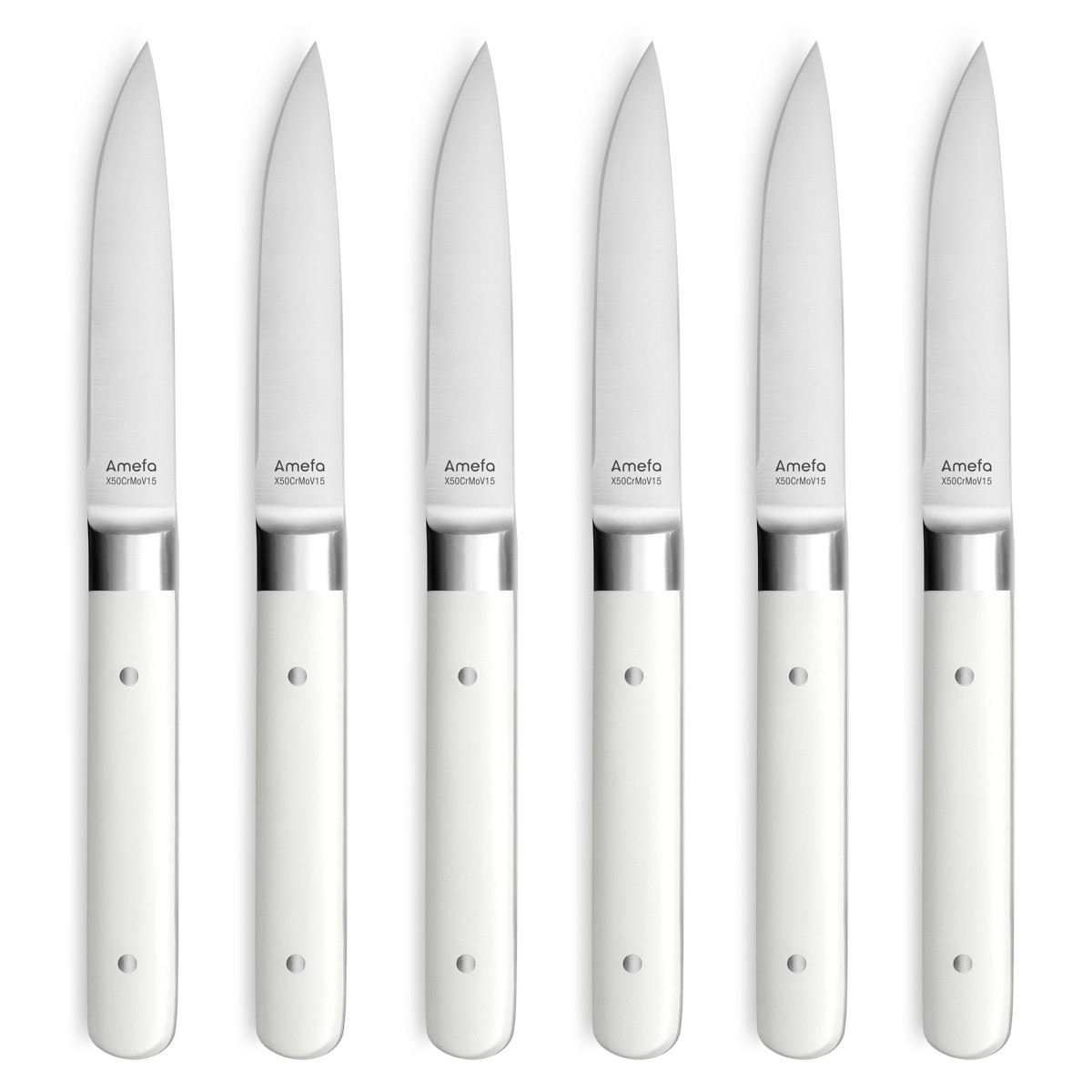 Coffret 6 couteaux steak - FUSION, AMEFA