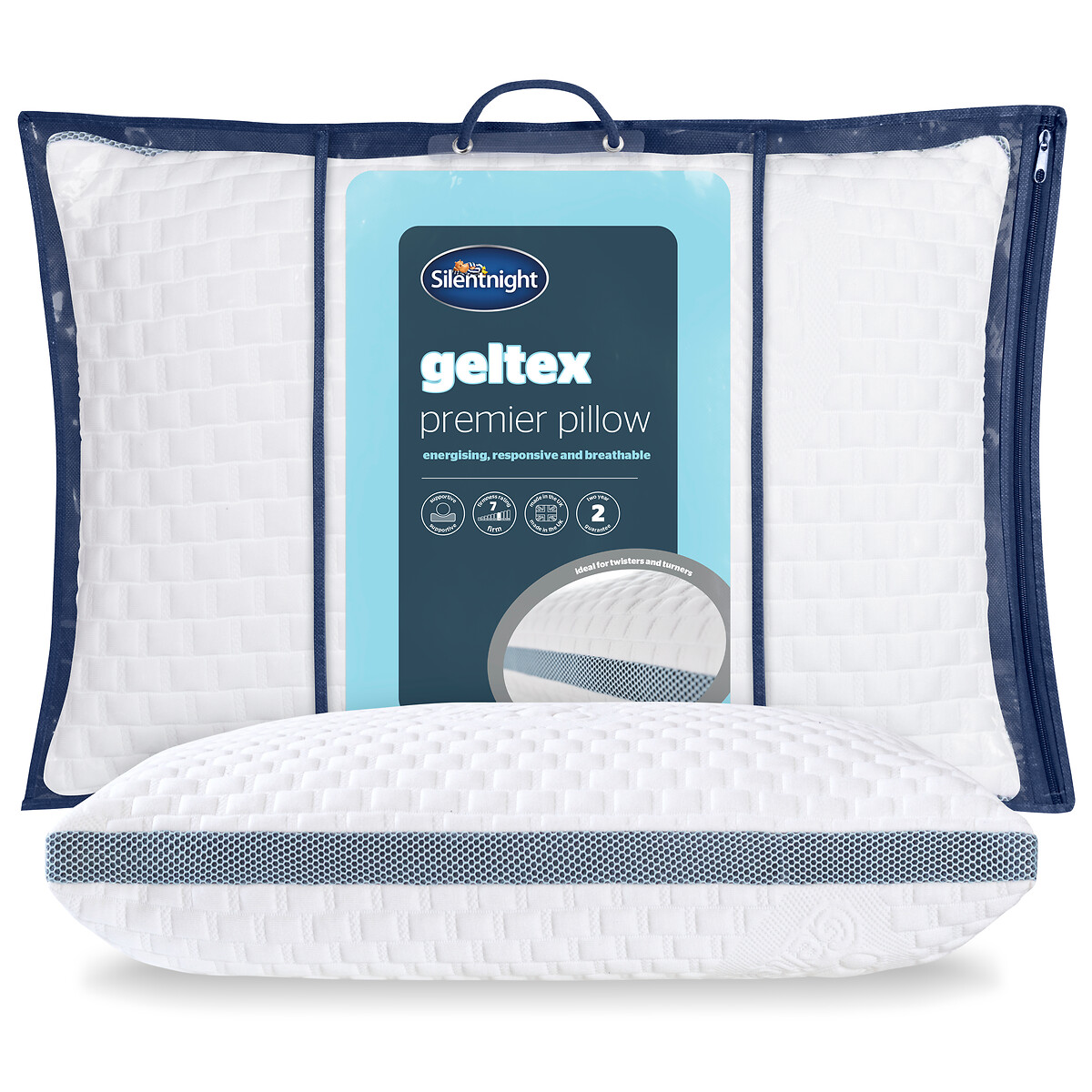 Geltex Pressure Relief Pillow, SILENTNIGHT