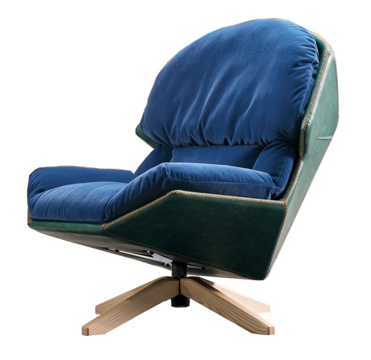 Fauteuil confortable bicolore - AUSTRAL, MATHI DESIGN