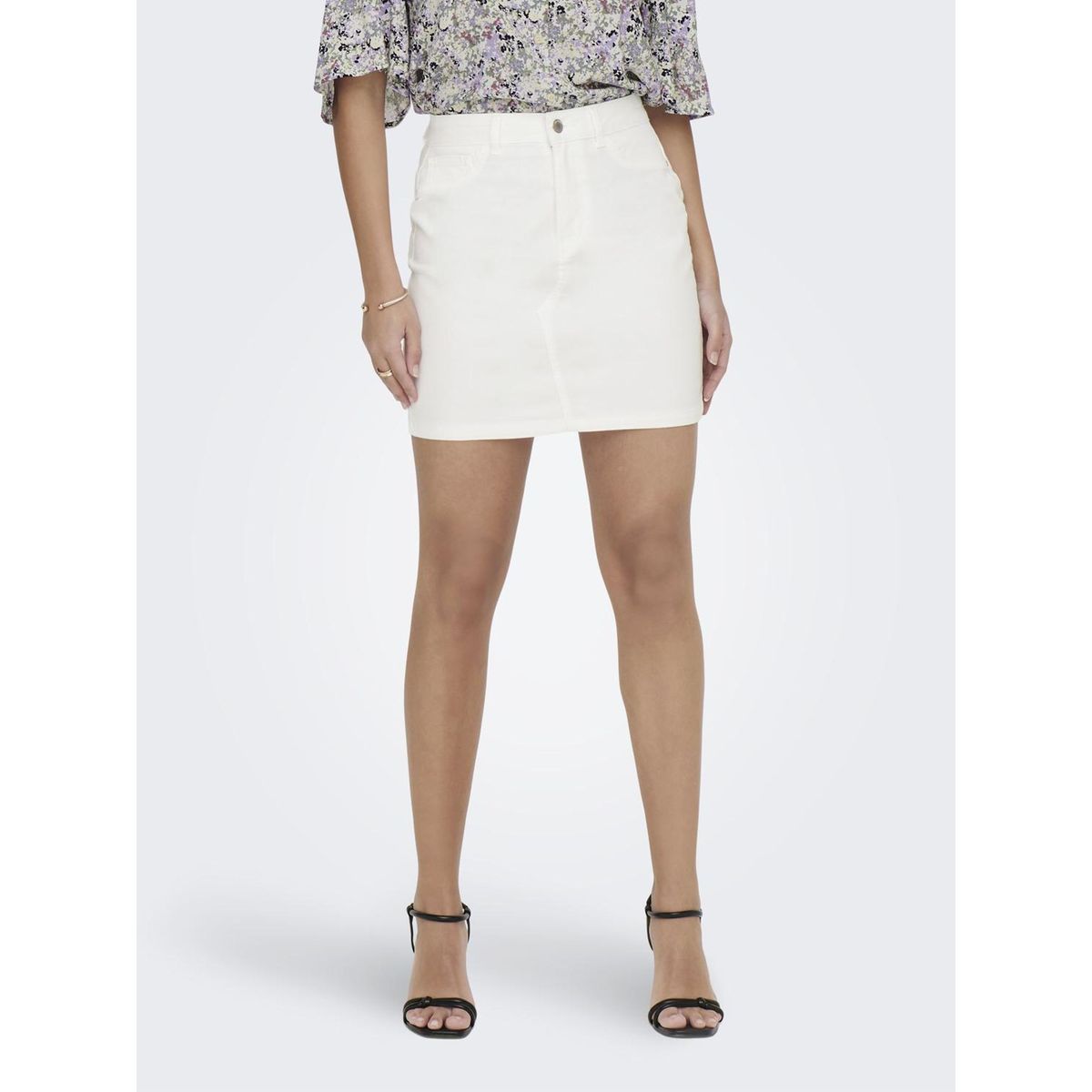 Jupe blanche courte sale