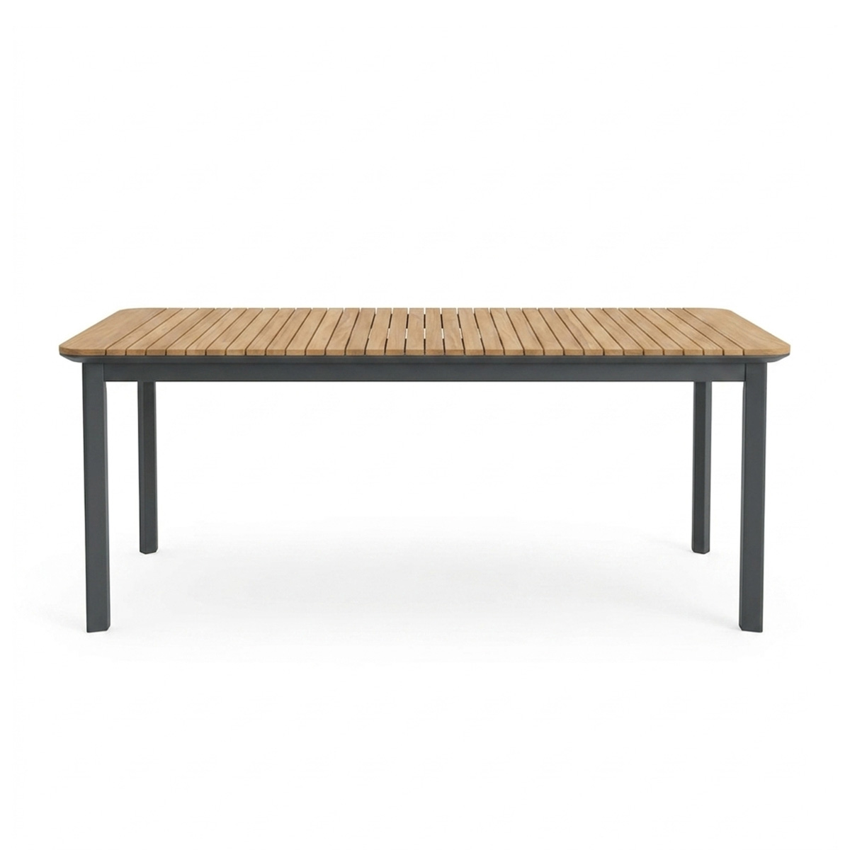 Table teck massif alu PIANA, WILSA GARDEN