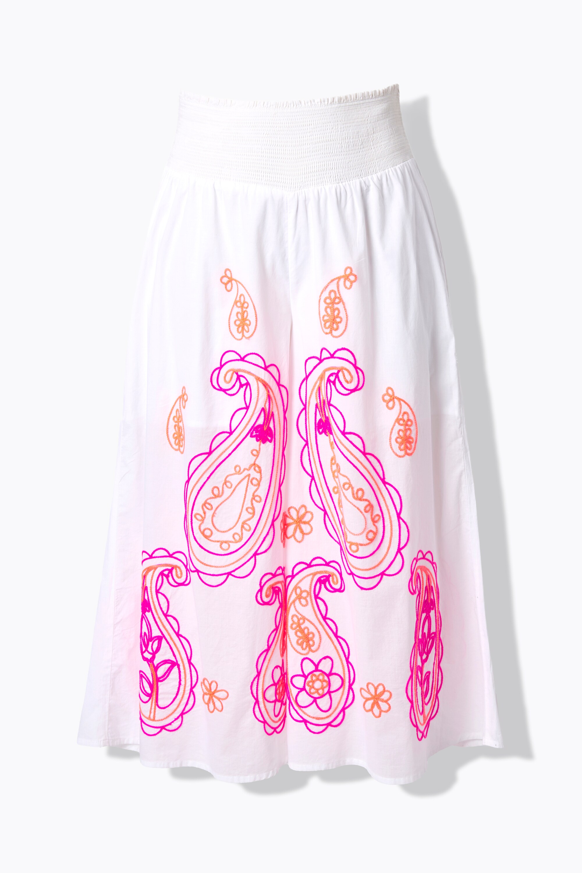 Jupe-culotte Rose avec broderies, ULLA POPKEN