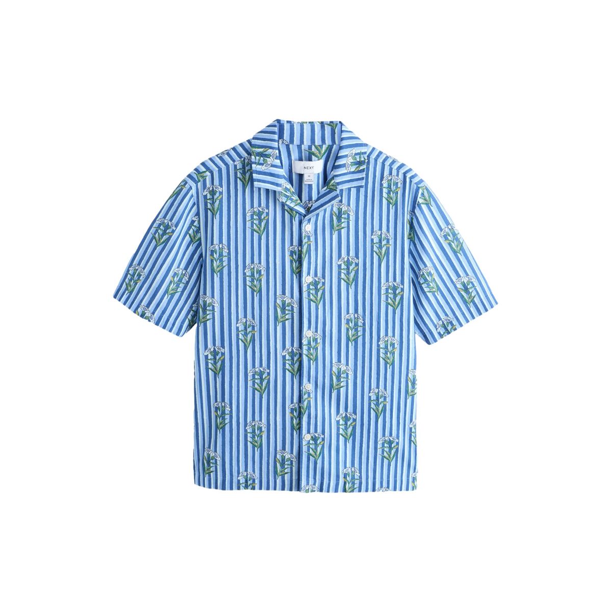 Chemise manches courtes à imprimé, NEXT