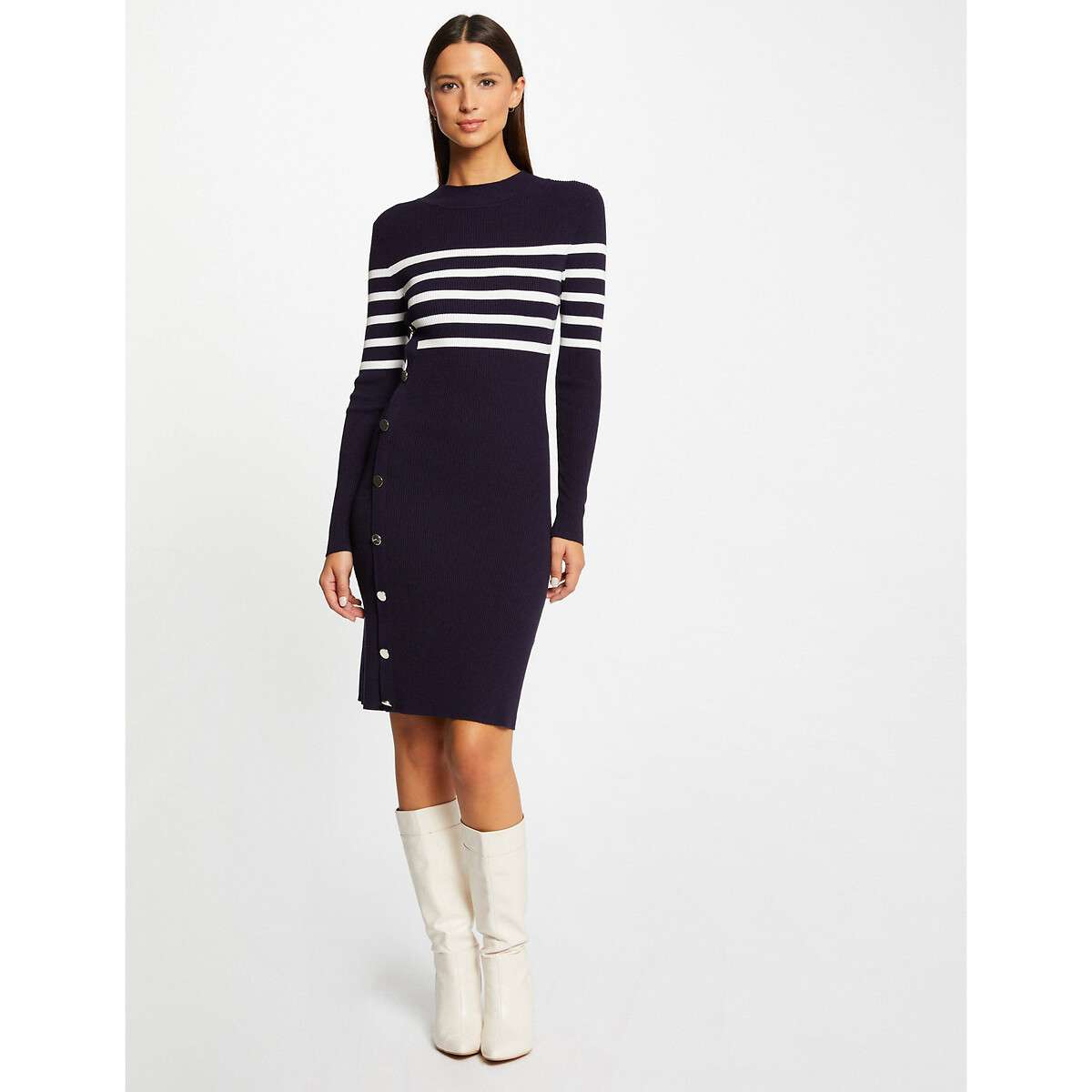 Fitted sweater outlet dress