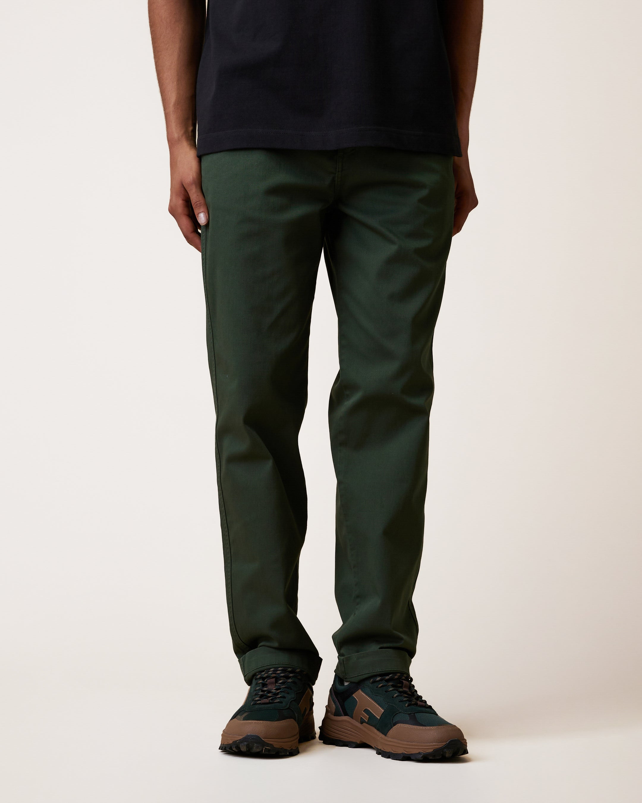Chino en tissu sergé, FAGUO