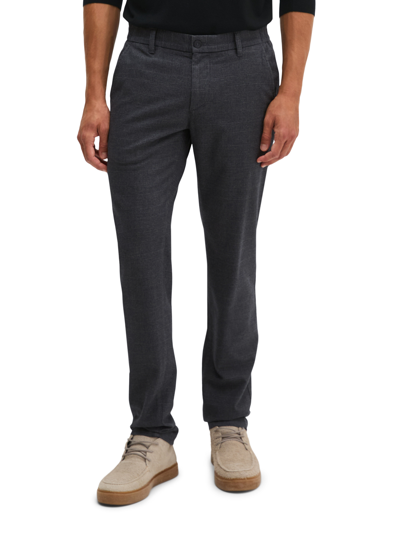 Chino modèle Stig, coupe jogger en mélange élastique de coton bio et de viscose, MARC O'POLO
