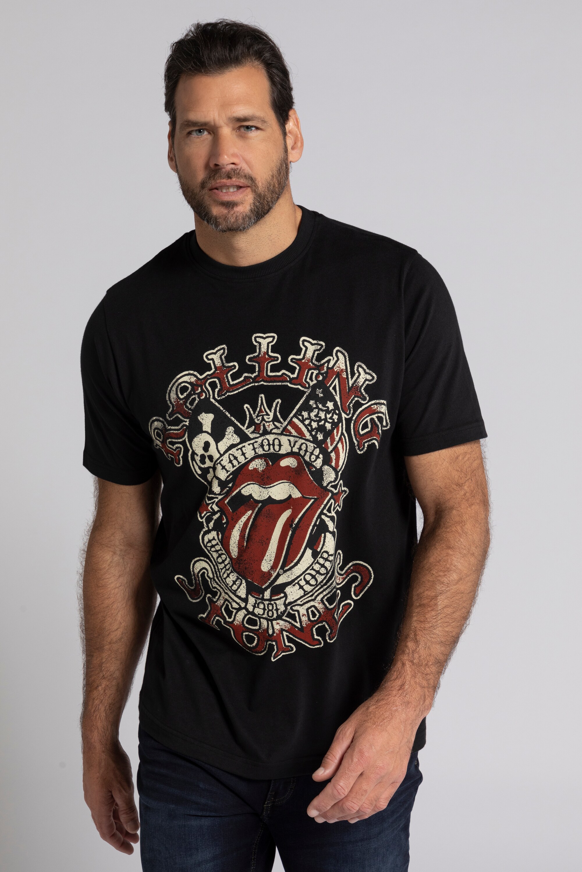 T-shirt,manchescourtes,RollingStones, JP1880