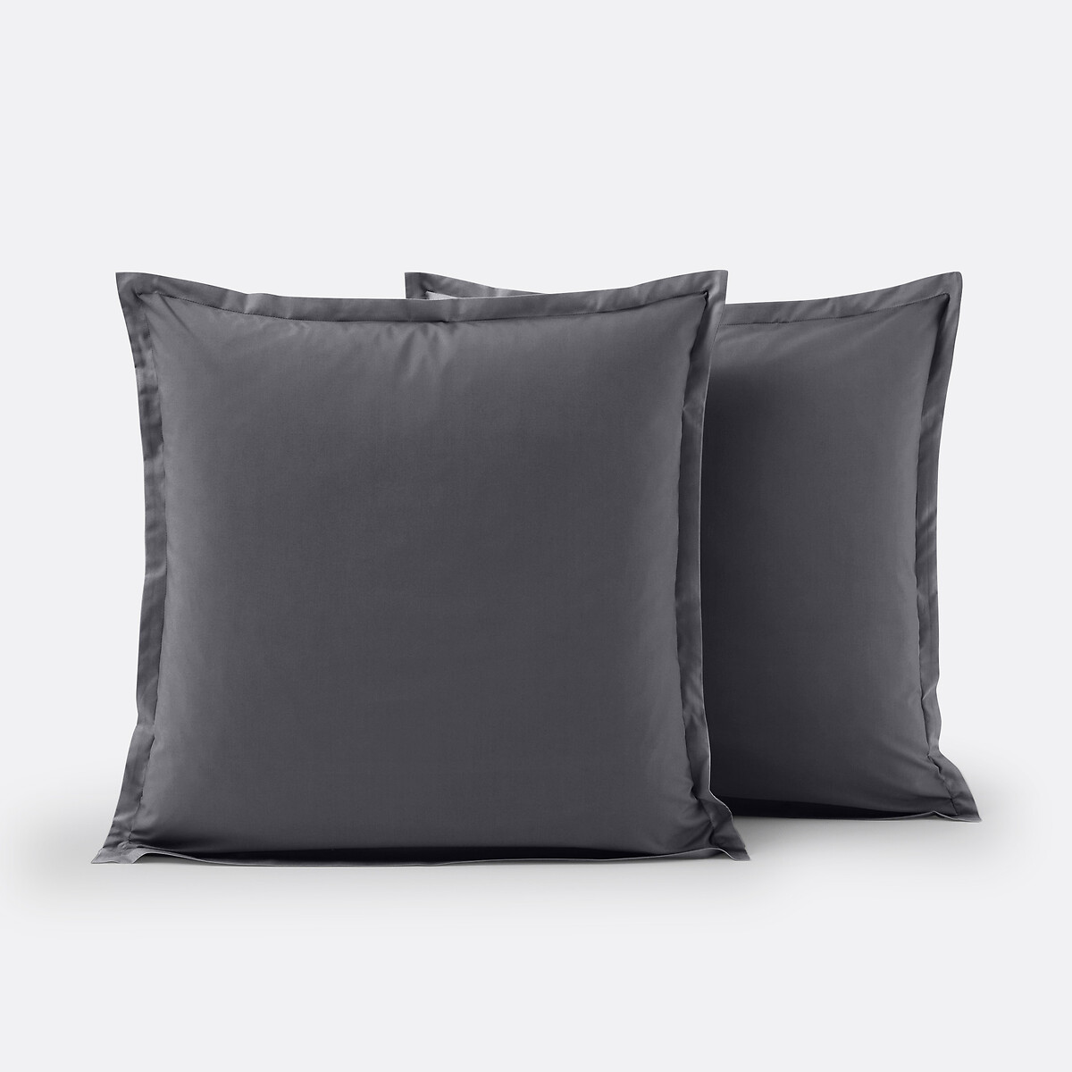 Cuscino decorativo in cotone con nappe boho 45x45 cm bianco e blu Datura