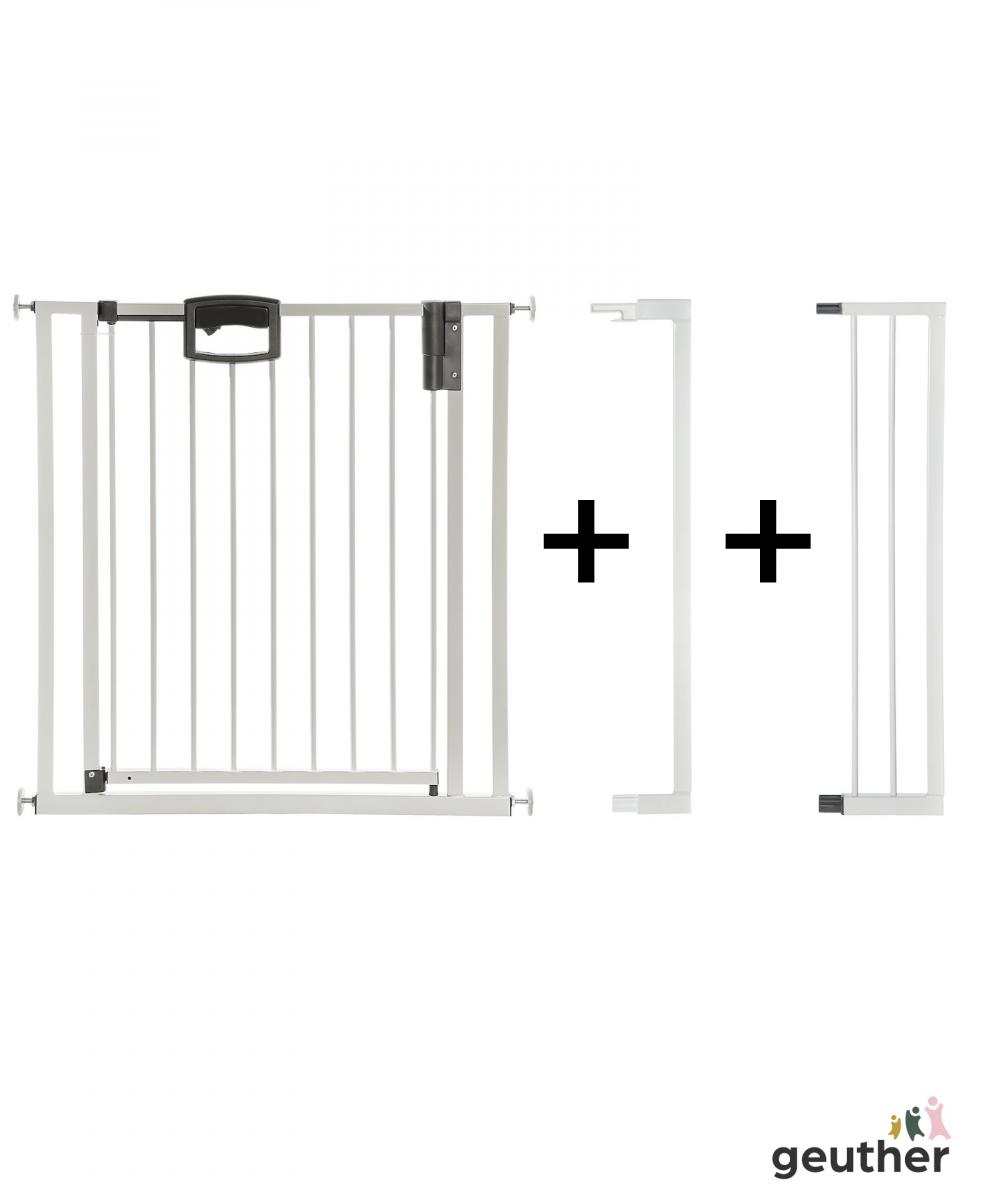 Barrière de porte à pression Easylock Plus métal104,5 cm 112,5 cm, GEUTHER