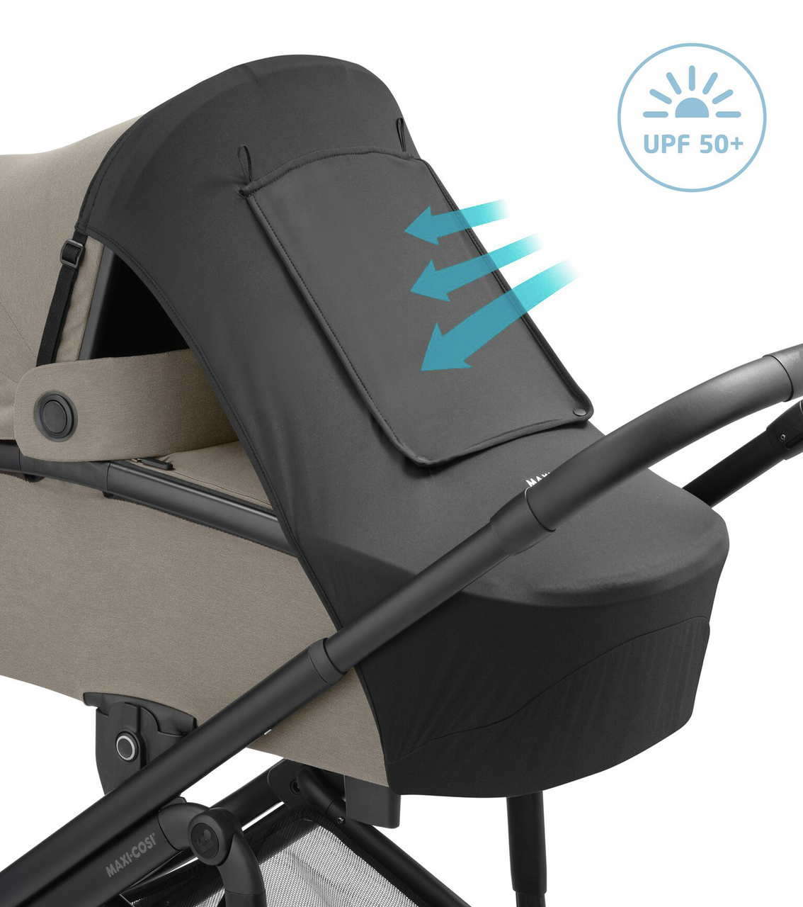 Housse pare-soleil pour nacelles, sièges-auto et poussettes Maxi-Cosi, MAXI COSI