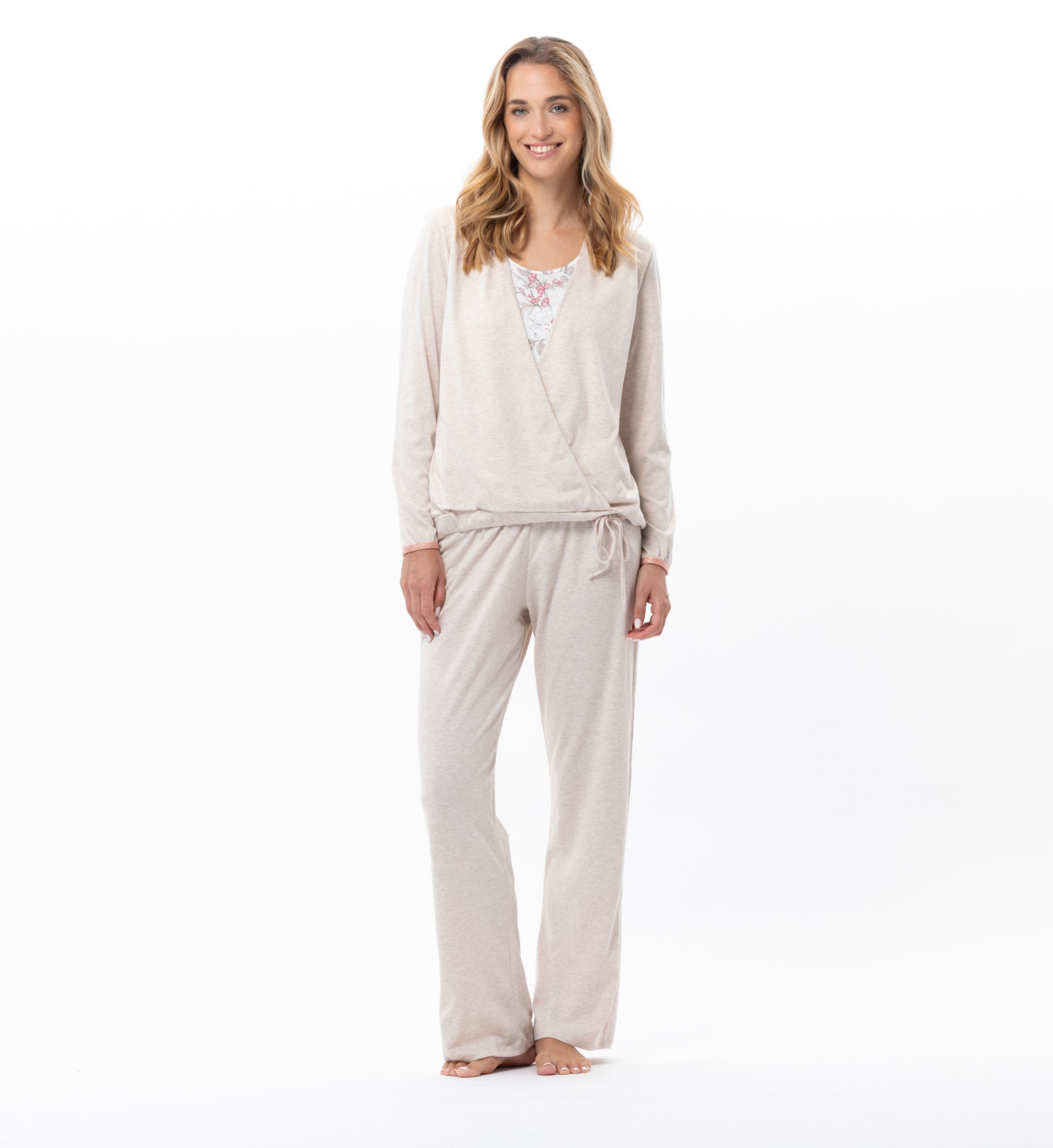 Pyjama en coton modal KELLY 112, LE CHAT