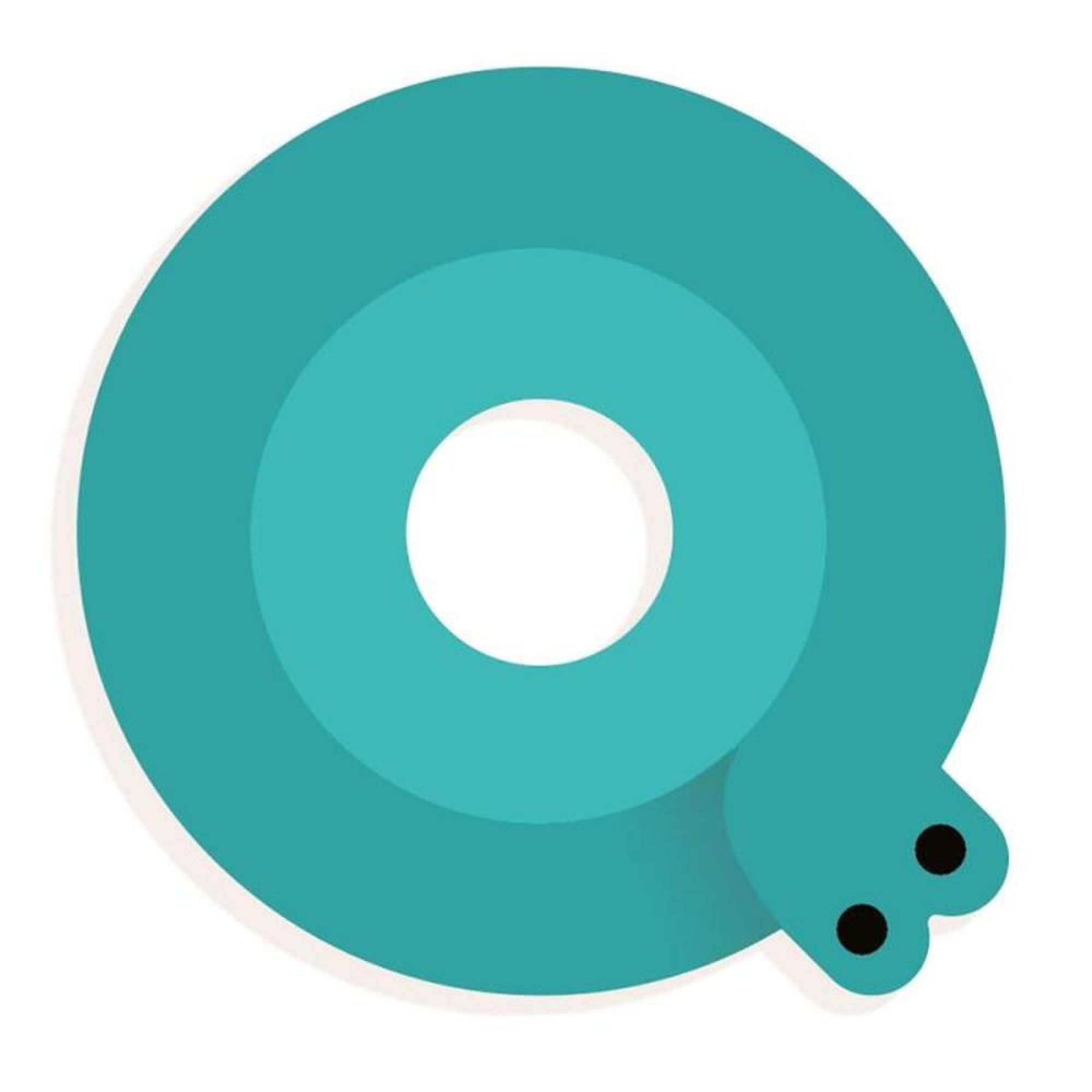 Lettre animaux graphiques Q, DJECO