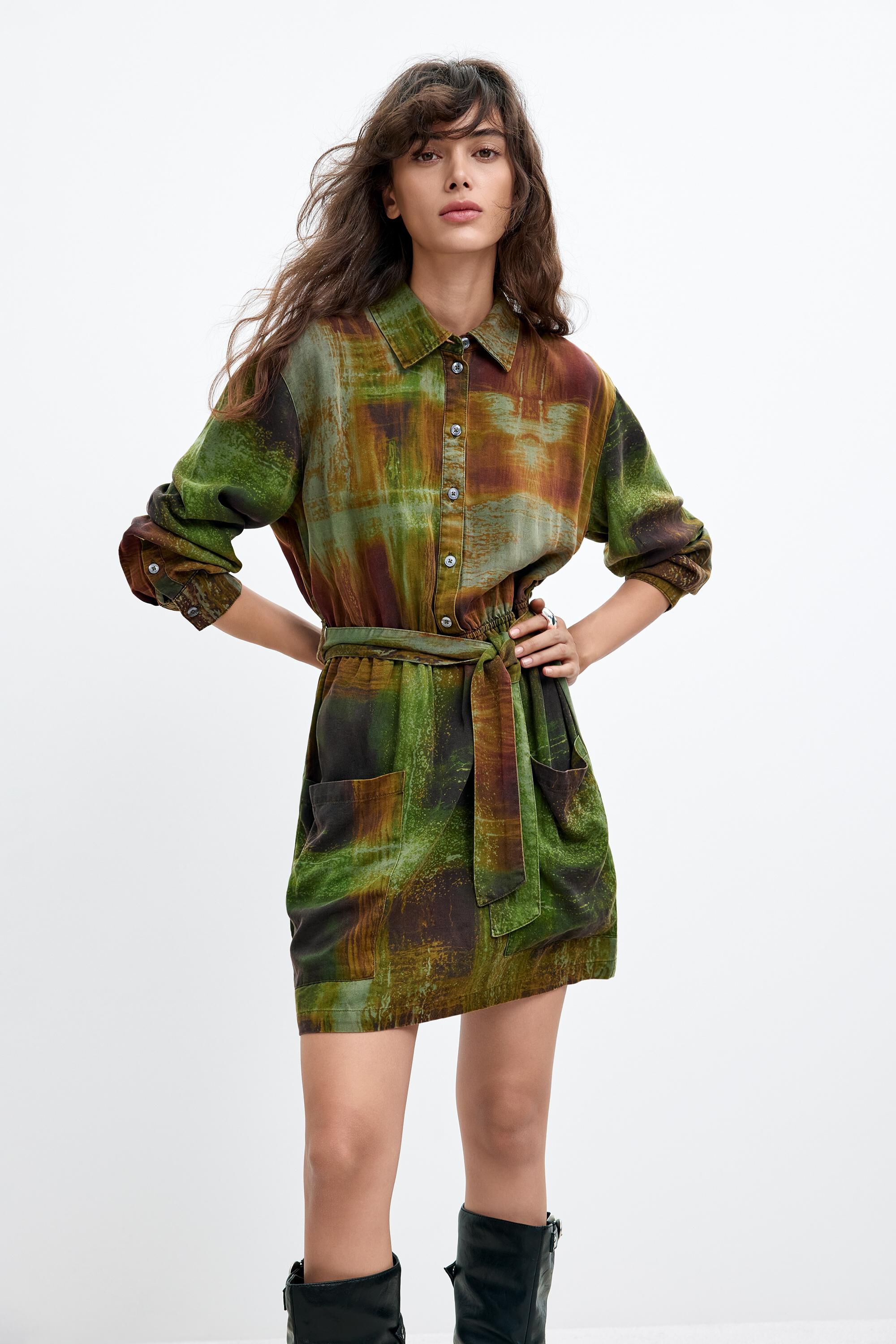 Robe manches longues M. C. Lacroix, DESIGUAL