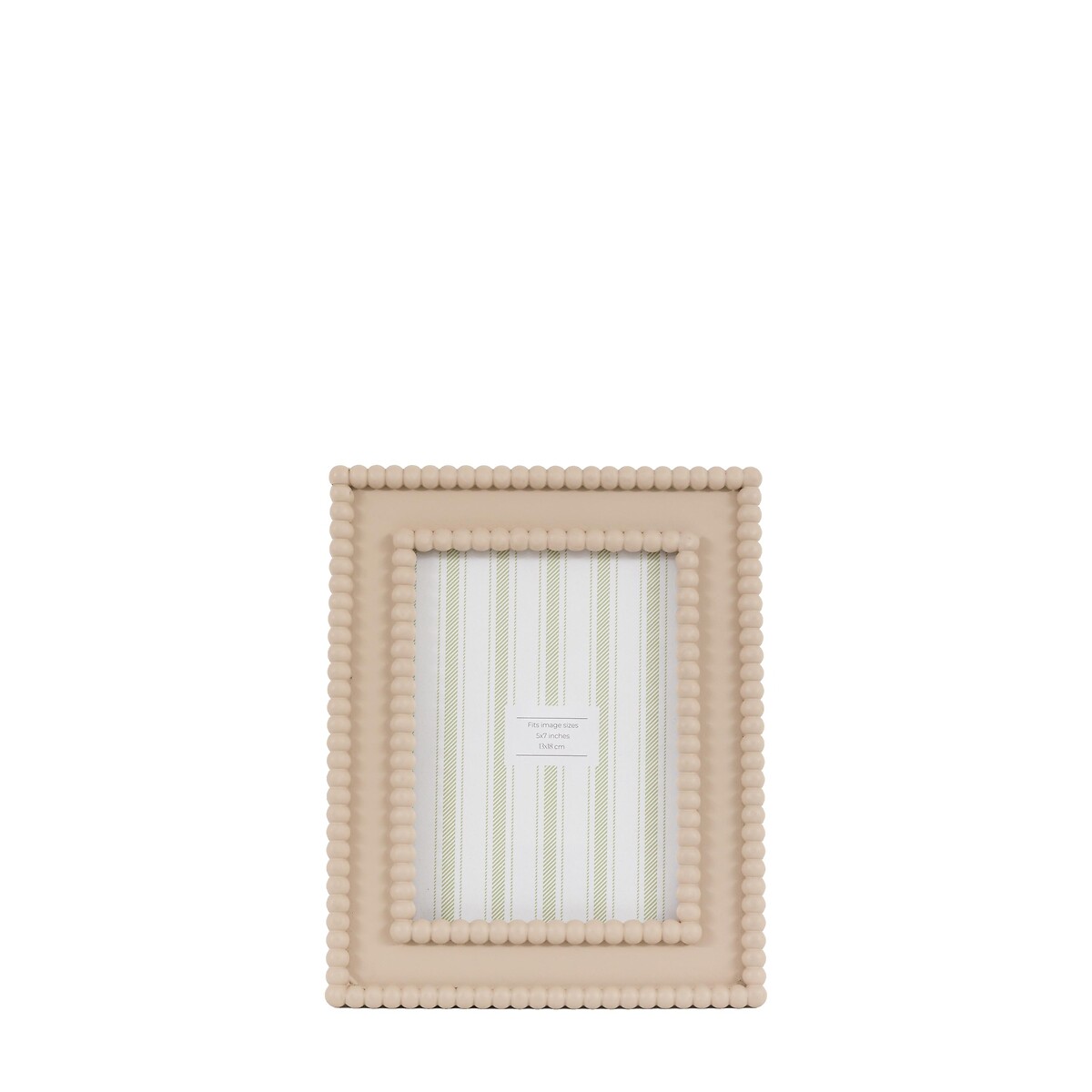 5x7" Calitri Beaded Photoframe in Mocha, ÉDITÉ
