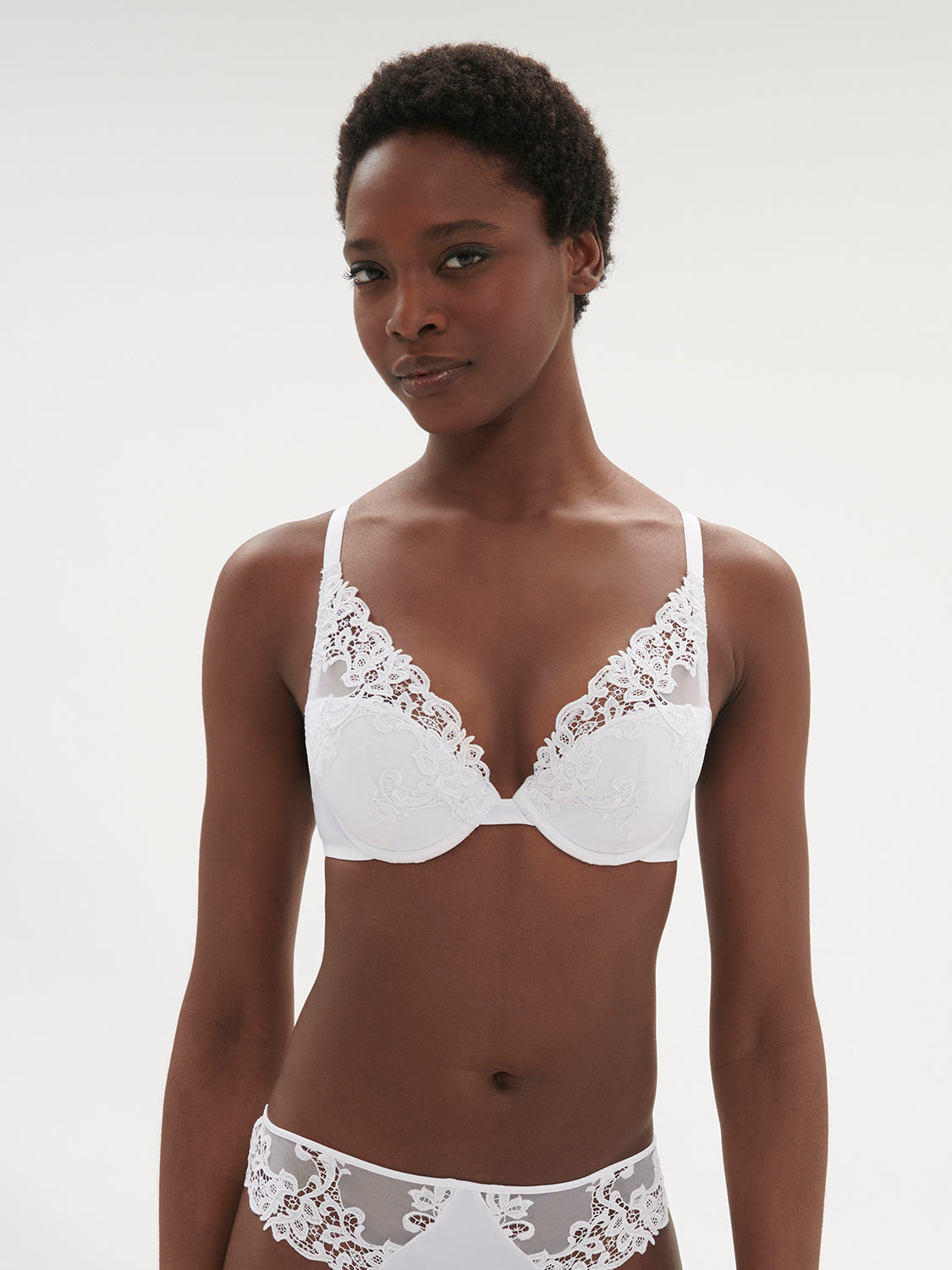 Soutien-gorge push-up décolleté plongeant, SAGA, SIMONE PERELE