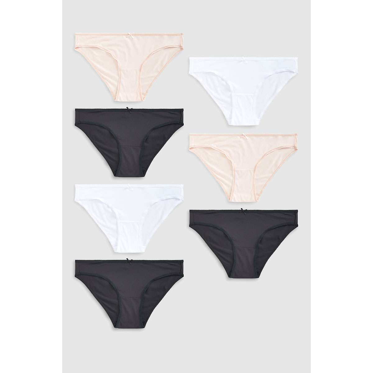 Culottes en microfibre coupe bikini, lot de 7, NEXT