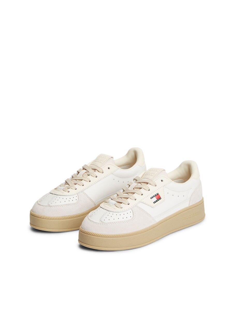 Tommy Jeans Zapatillas de piel con plataforma, THE GREENWICH — photo 3