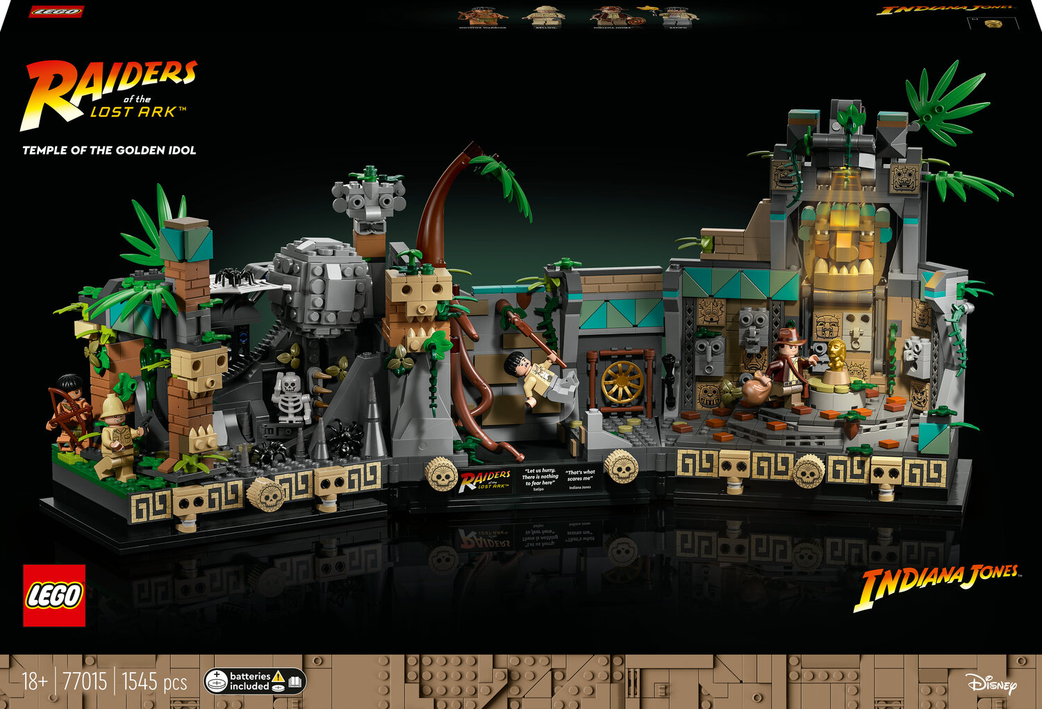 Indiana Jones Le temple de l'idole en or, LEGO