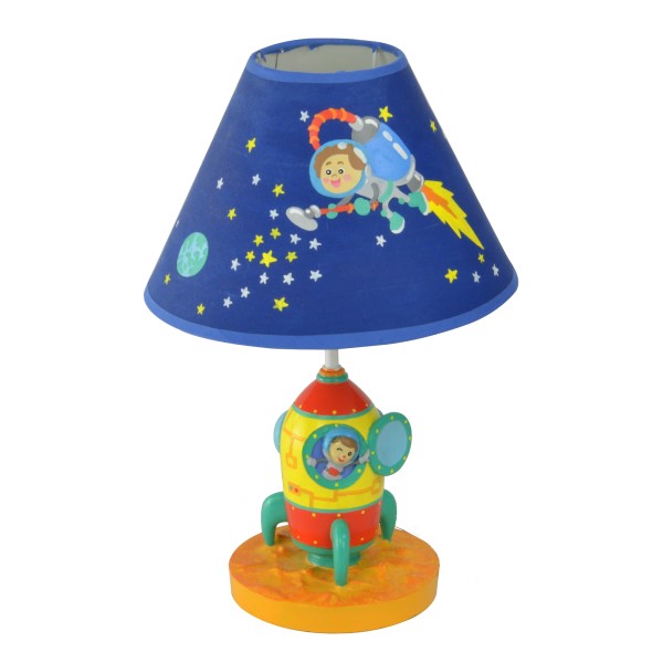 Lampe Chevet Enfant Déco Bois OUTER SPACE, TEAMSON KIDS