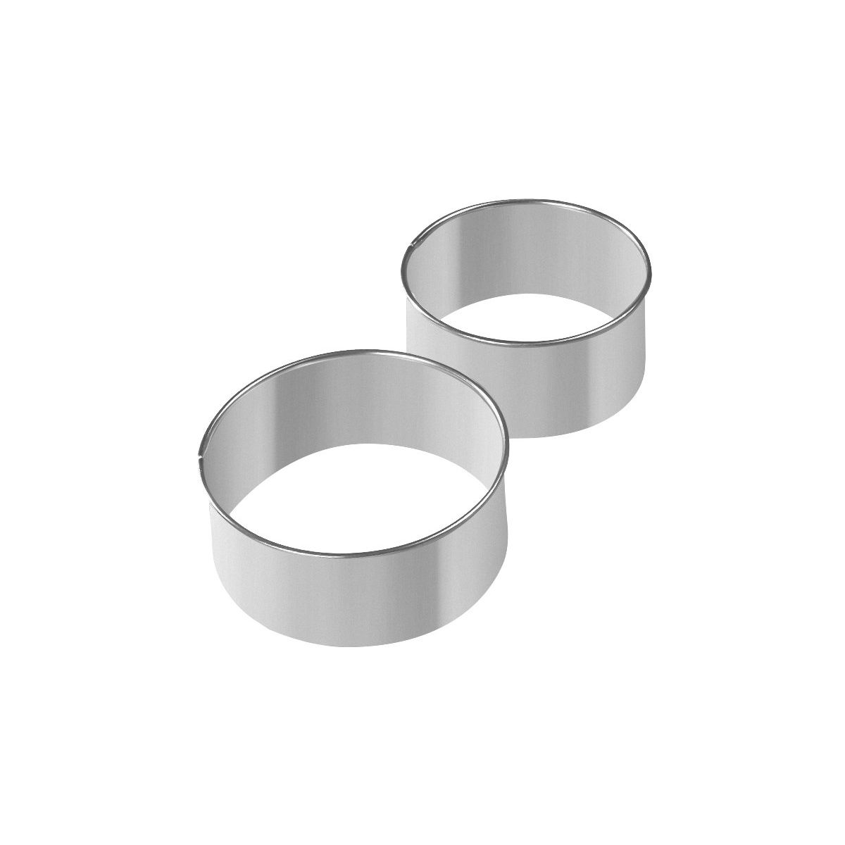 Lot de 2 emporte-pièces ronds pour beignet, ZENKER