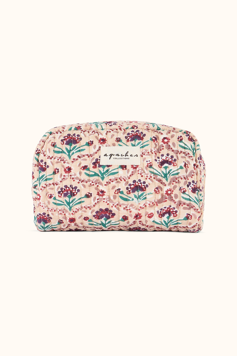 Petite trousse de toilette, imprimé floral, GAYA, APACHES COLLECTIONS