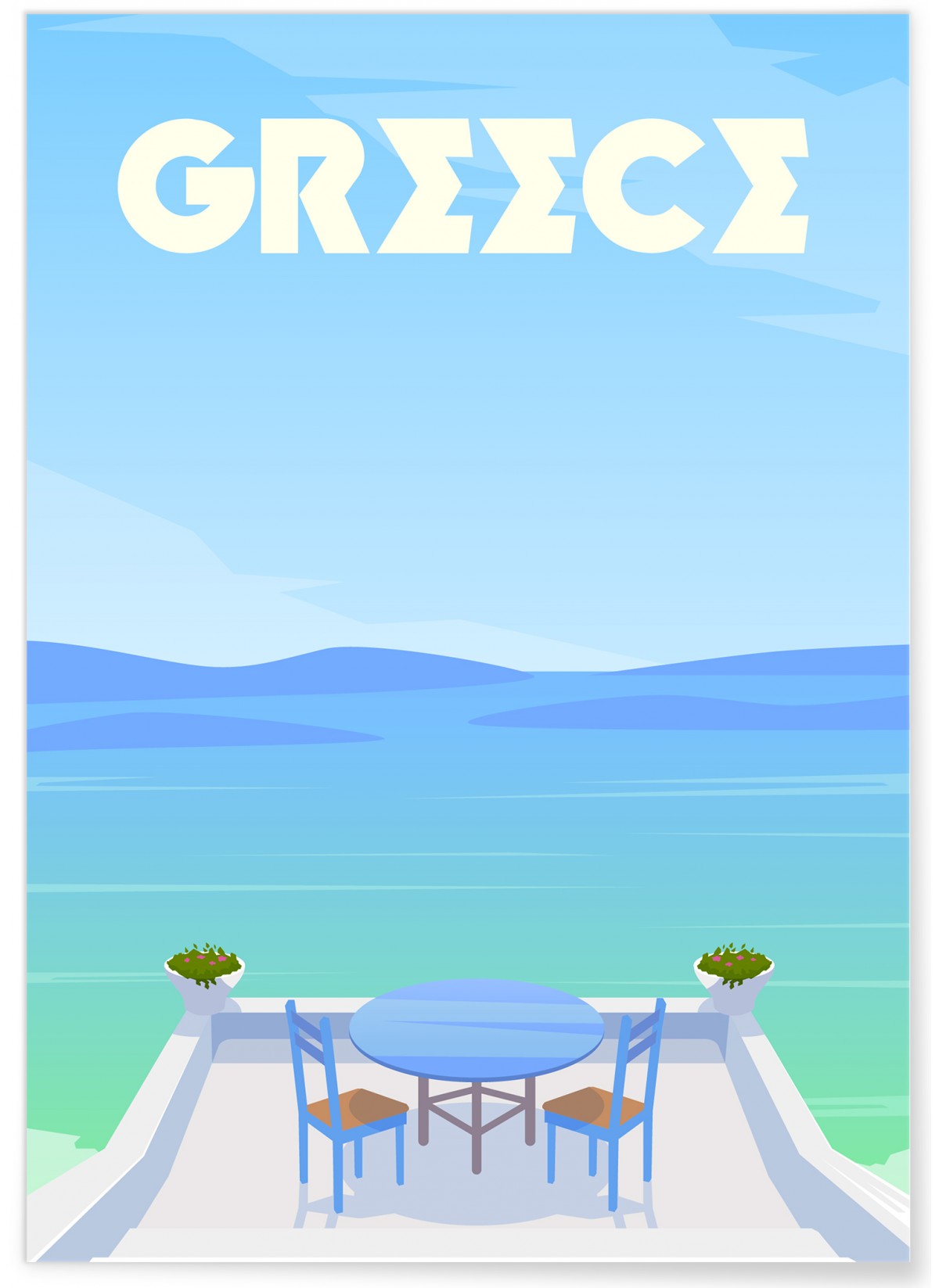 Affiche Grèce, L'AFFICHERIE