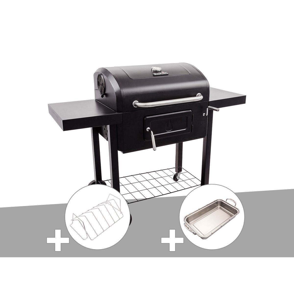 PING Tools Support vertical en acier inoxydable pour barbecue 