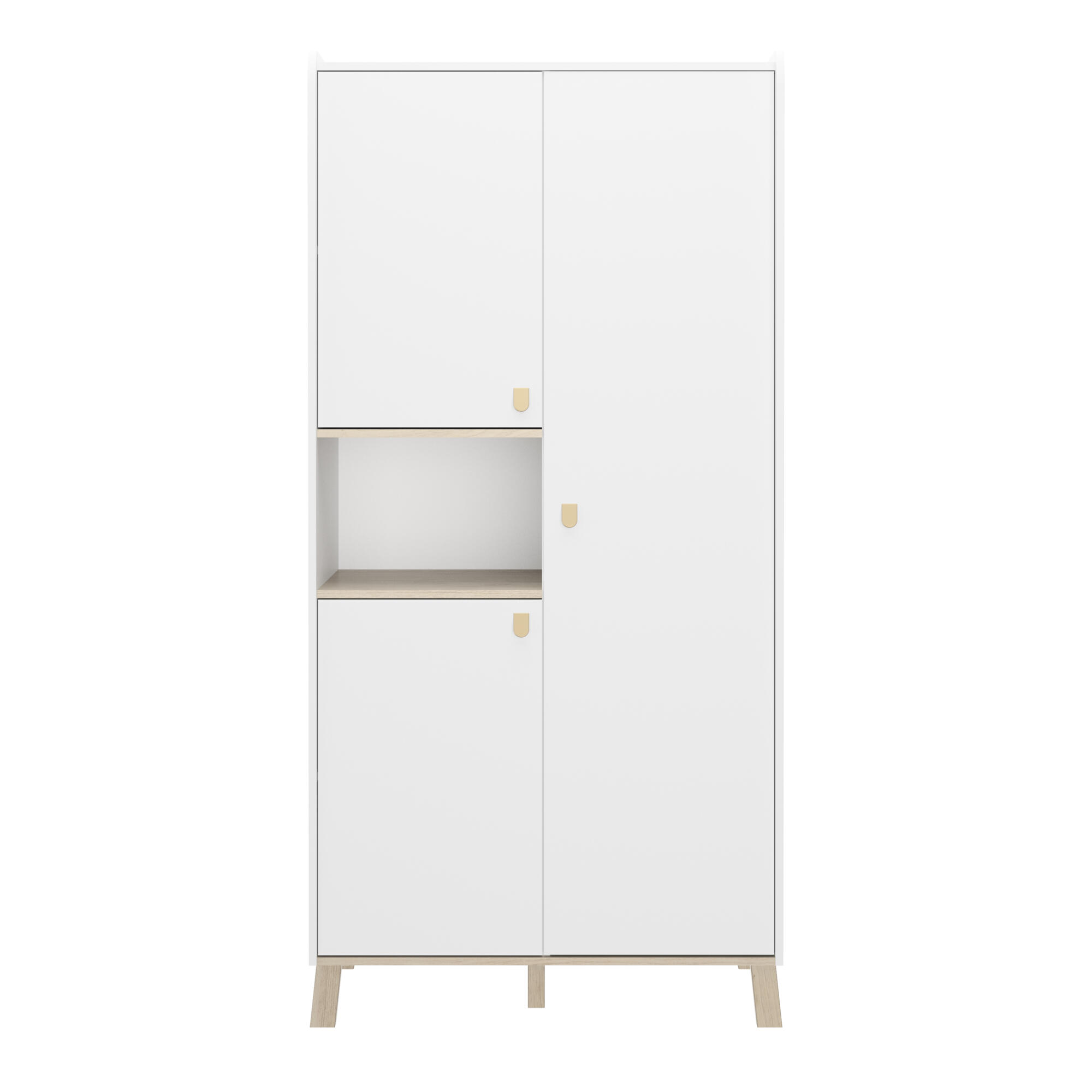 Armoire 3 portes niche vintage pour, GALIPETTE