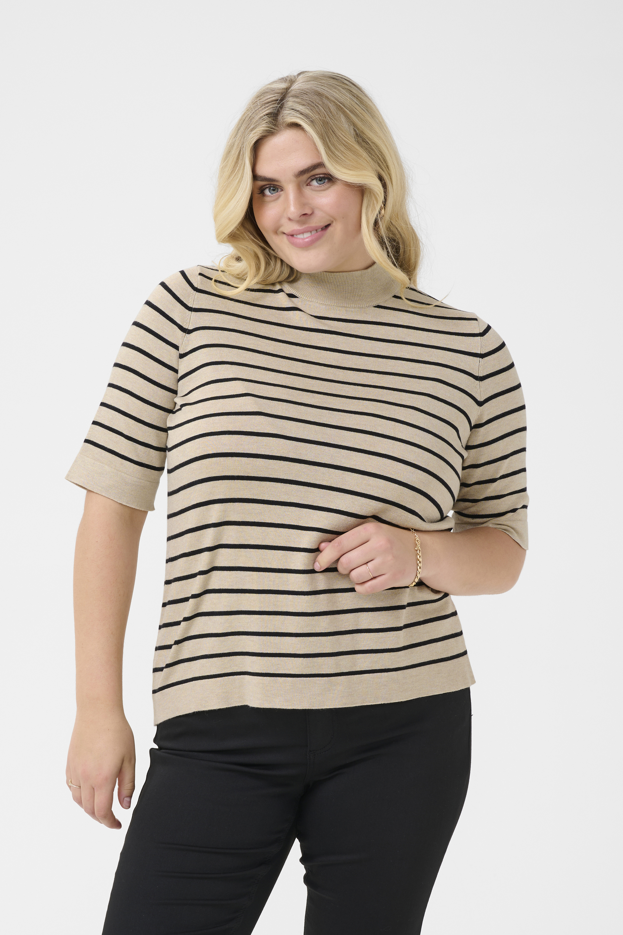 Pullover tricoté, KAFFE CURVE