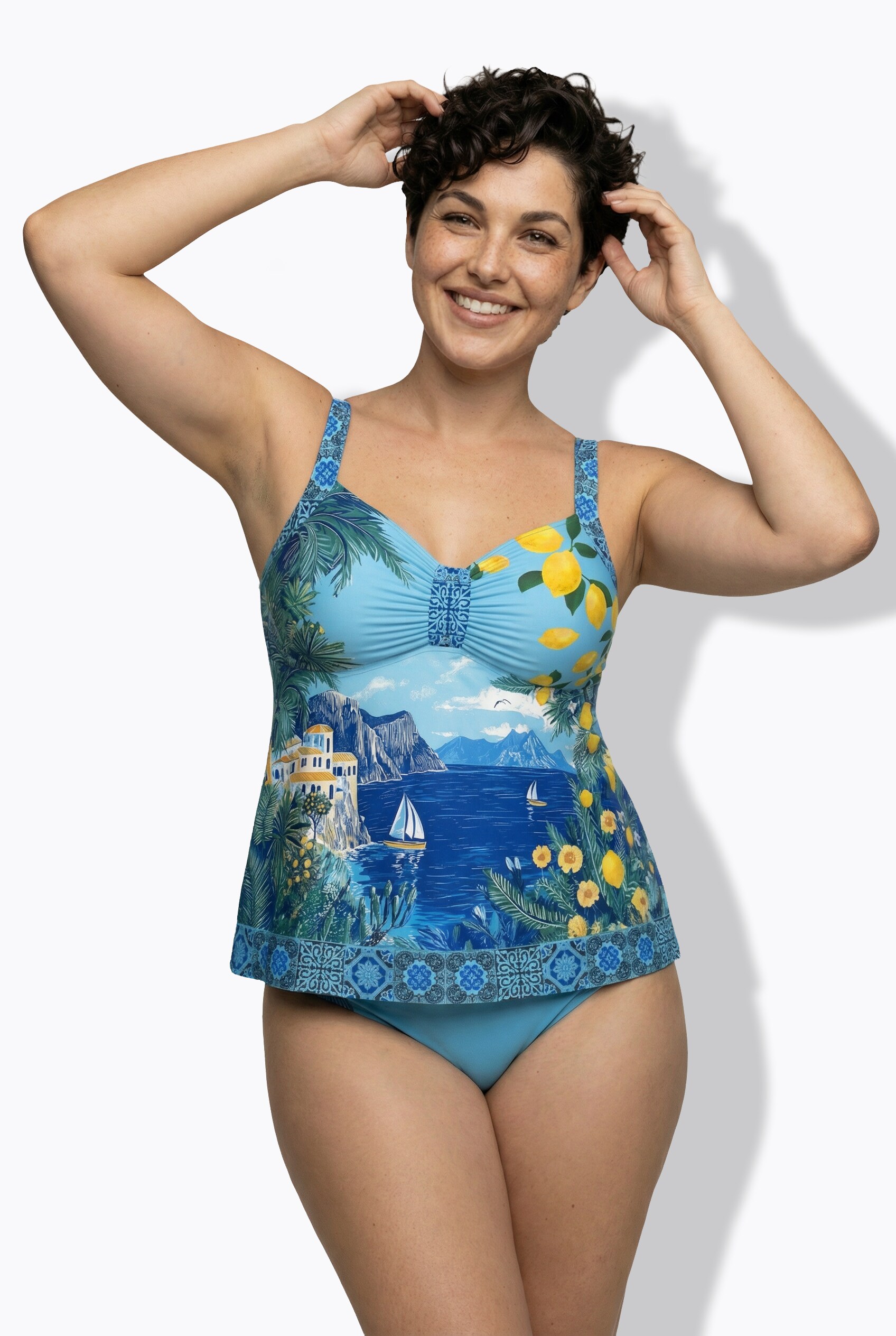 Tankini motif vacances au bord de la mer, ULLA POPKEN