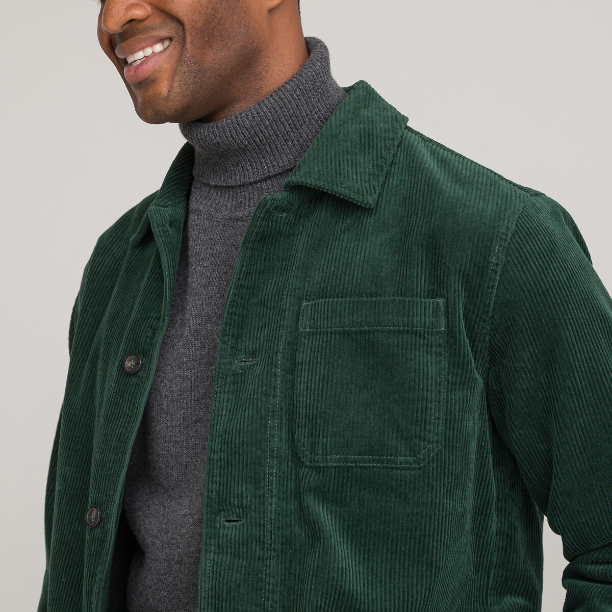 Green military style clearance jacket