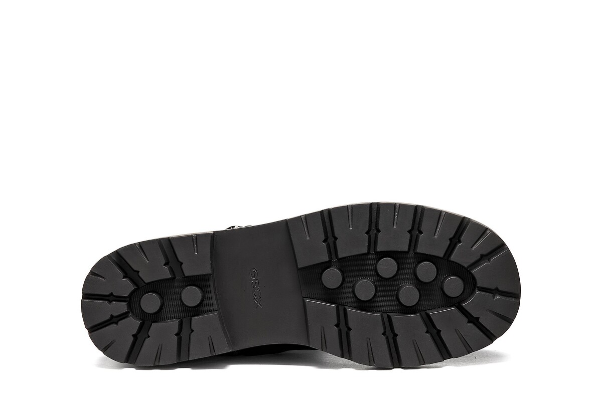 GEOX Botines moteros de piel KLARGENA — photo 5