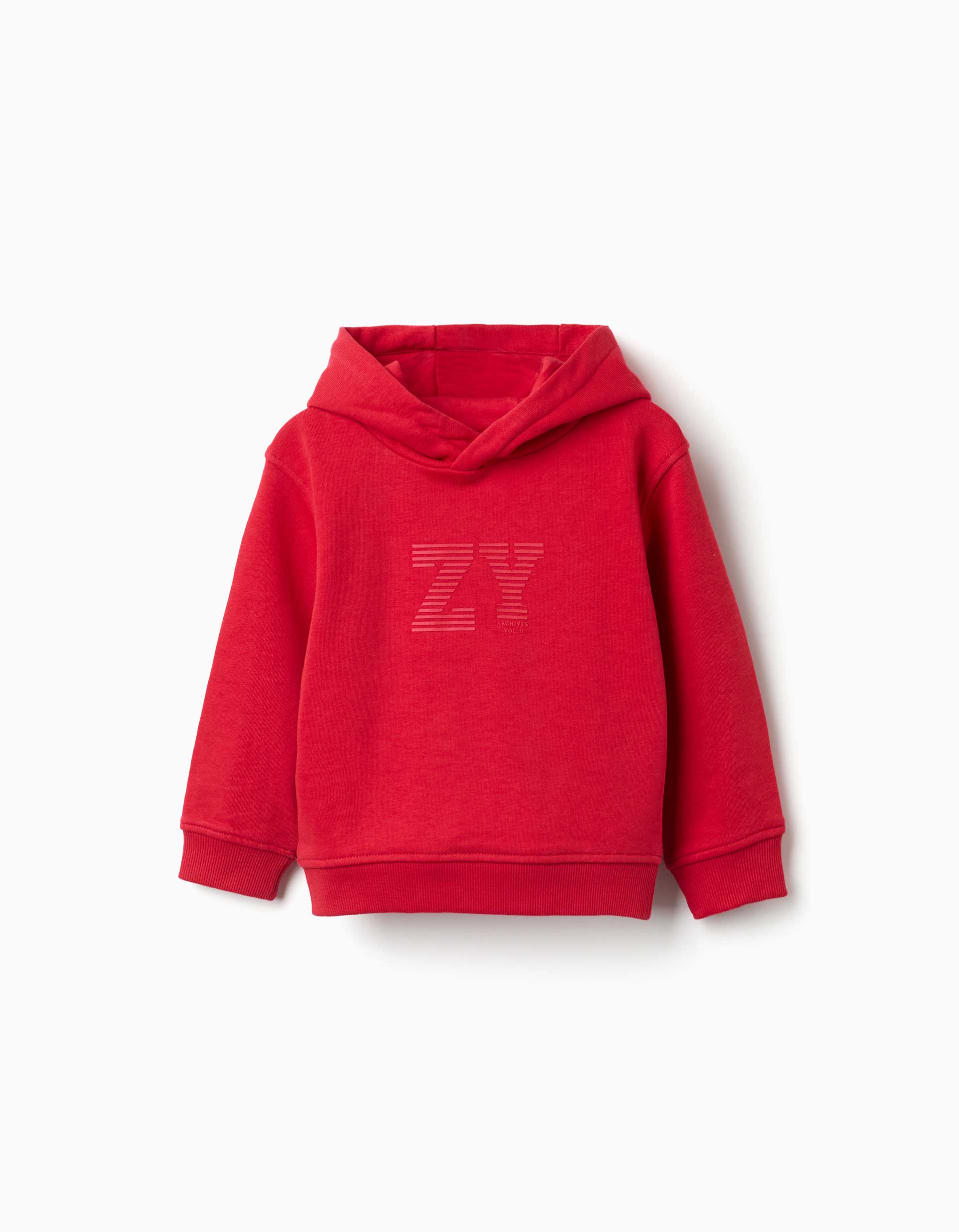 Sweat à capuche avec broderie en bouclettes ZY, ZIPPY