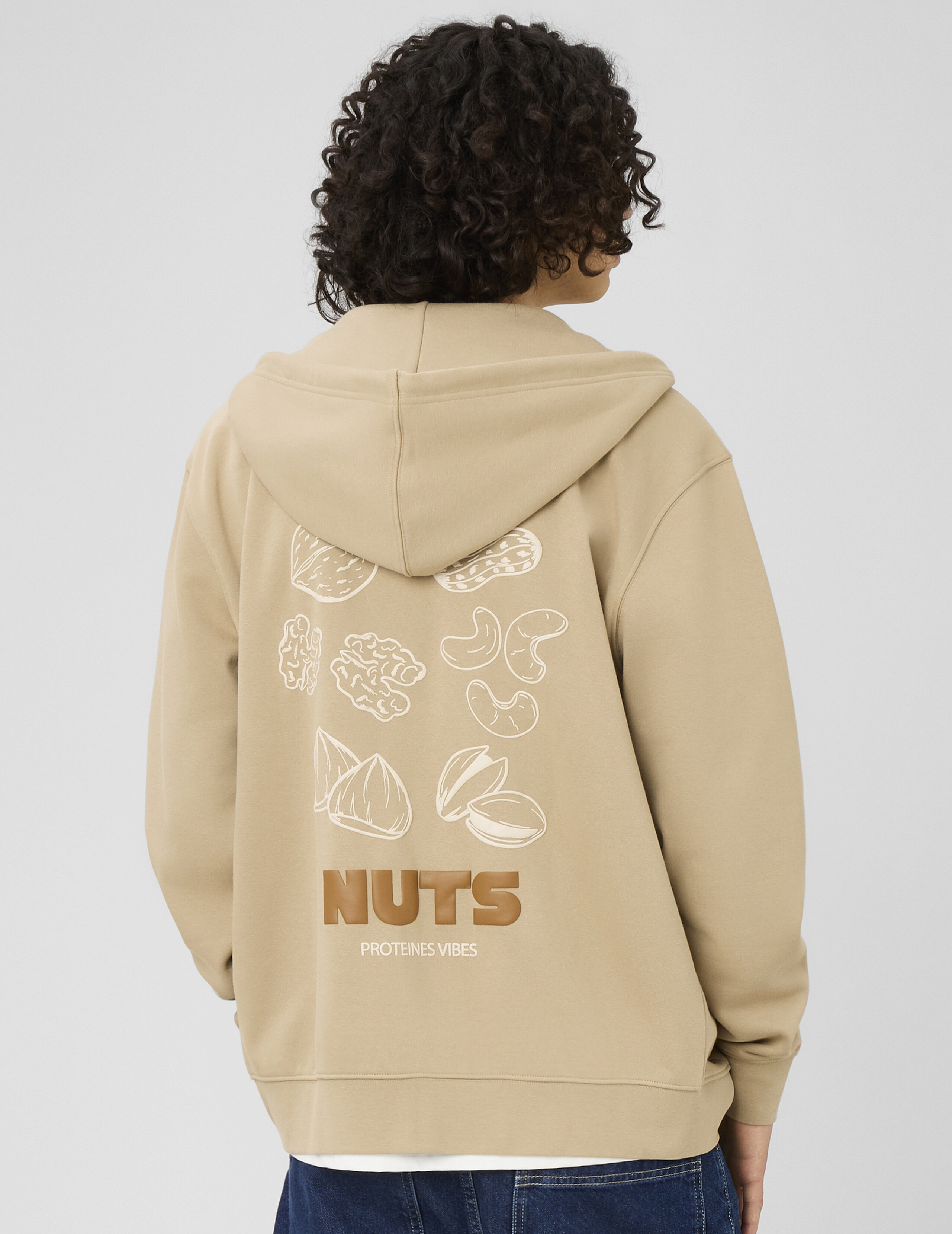 Sweat zippé à capuche, BZB