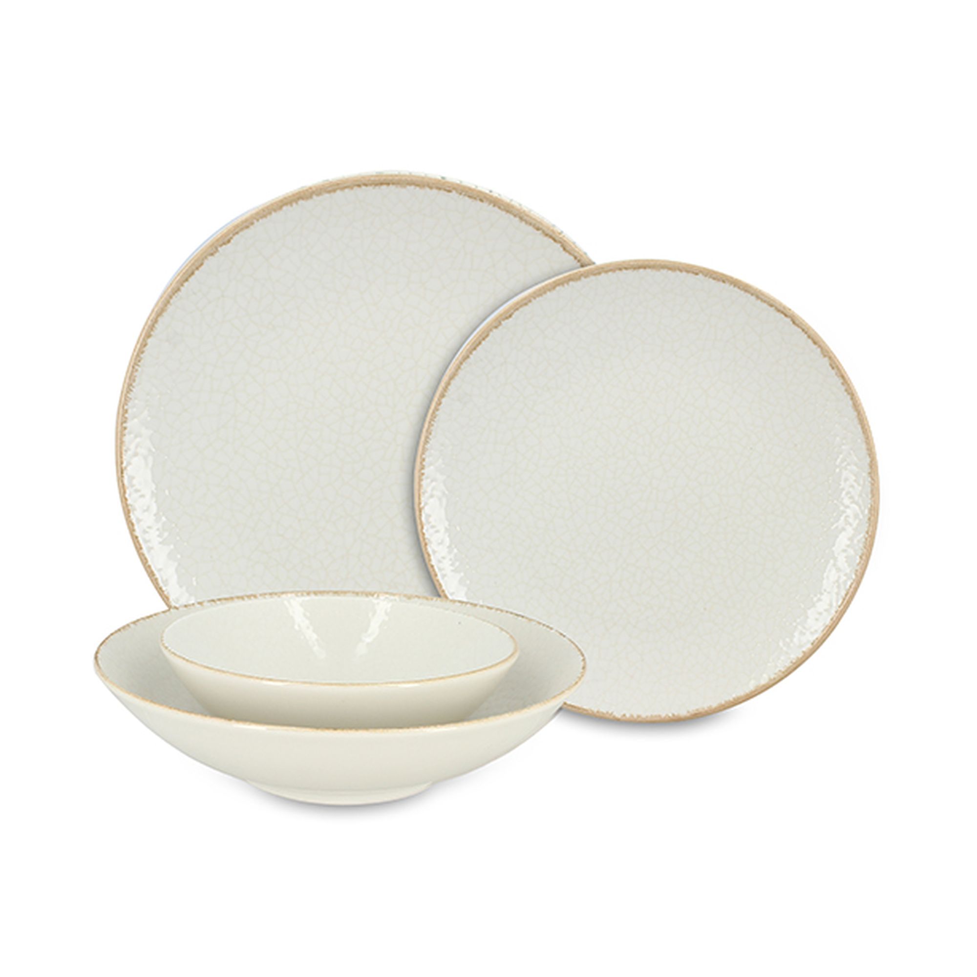 Service de table 48 pièces en porcelaine, NUANCE, NOVASTYL