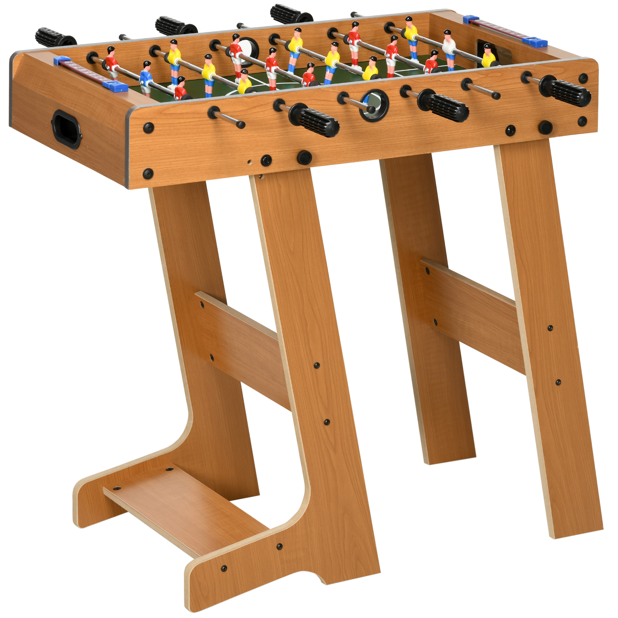 Mini Table Football MDF Bois naturel, HOMCOM