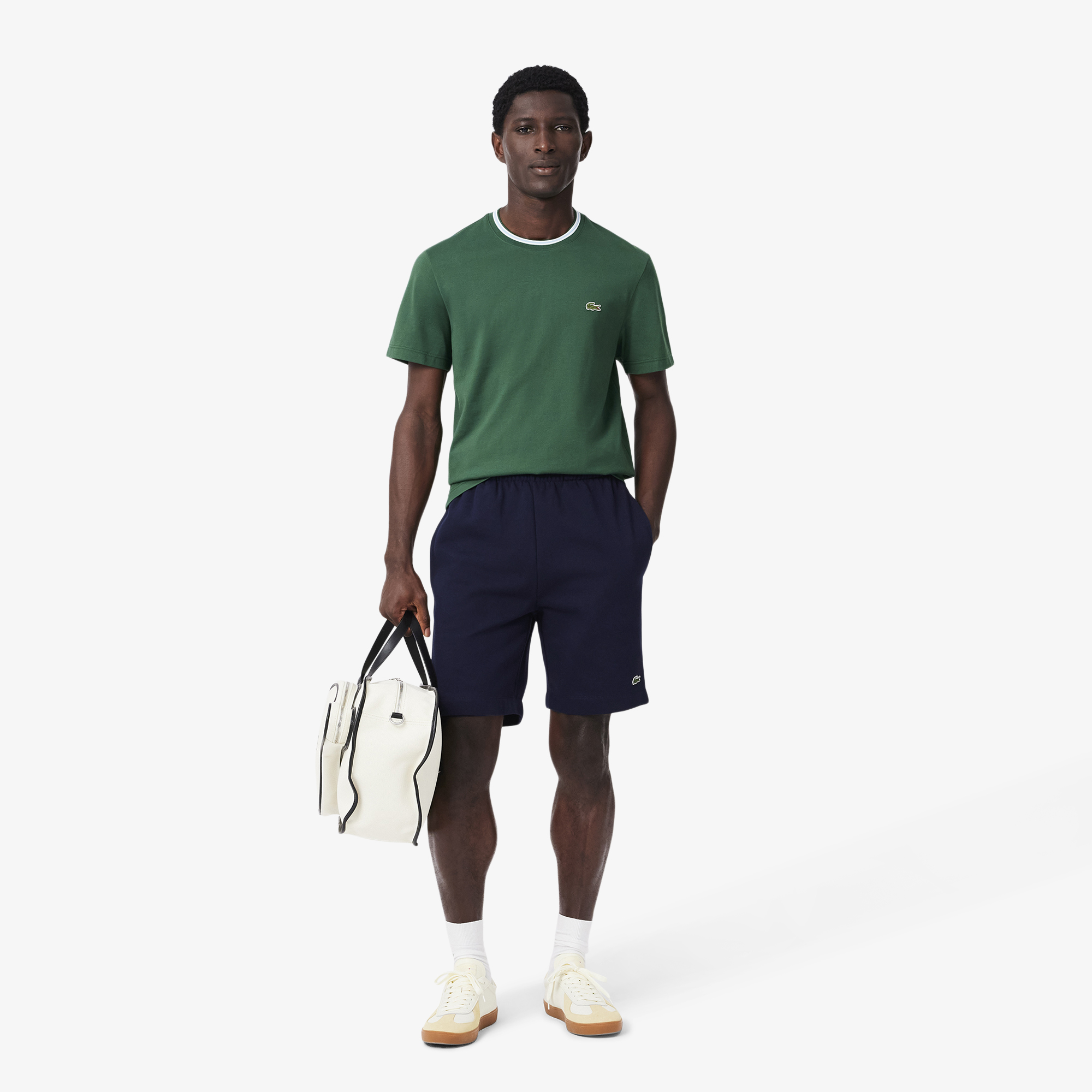 Short regular fit molleton, LACOSTE
