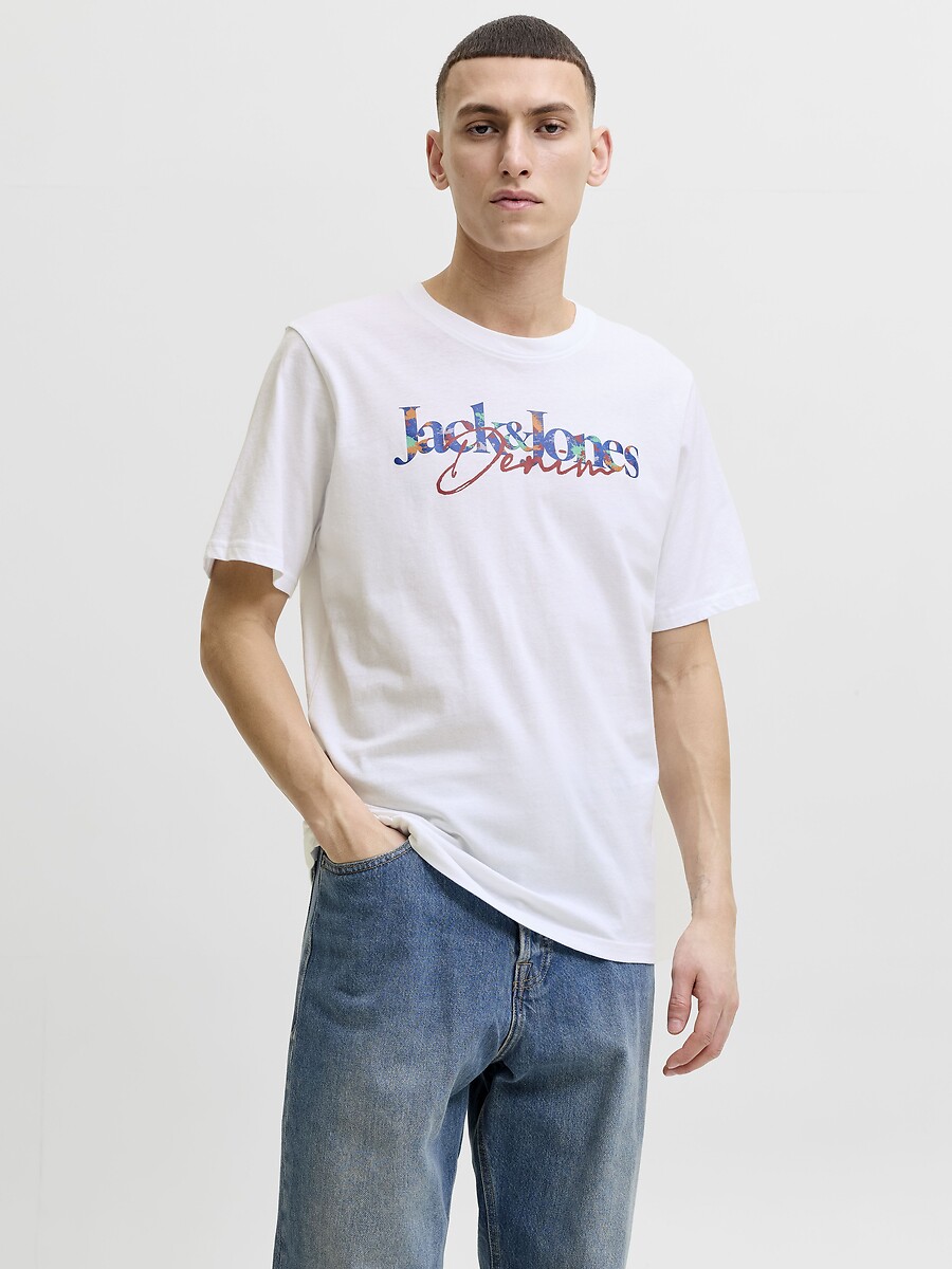 Tom Crew Neck Short Sleeve T-Shirt, JACK & JONES