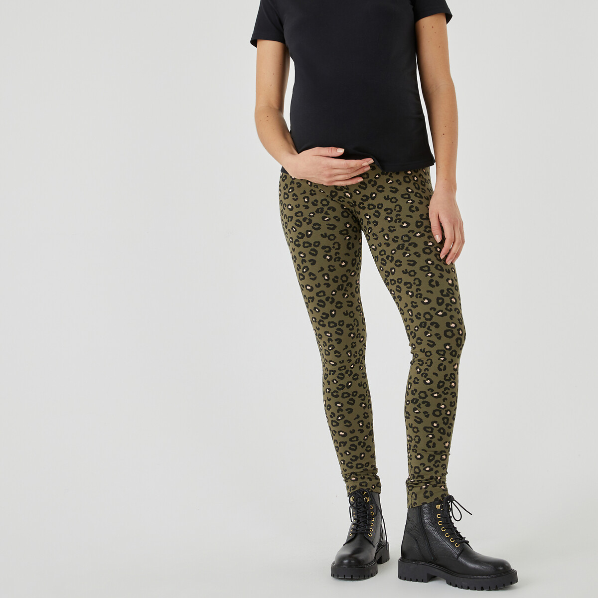 Leopard maternity outlet leggings