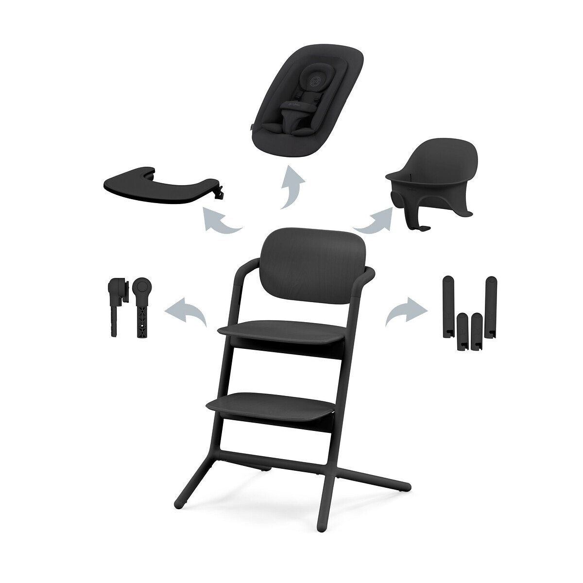 Chaise haute évolutive Lemo 4 en 1, CYBEX