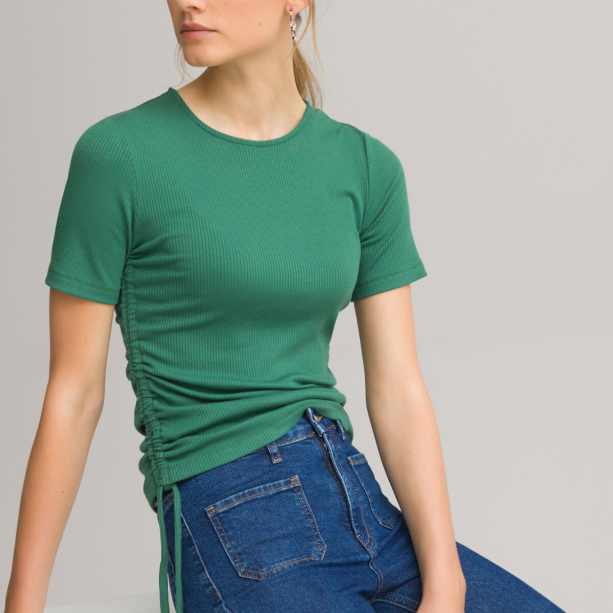 side tie shirt