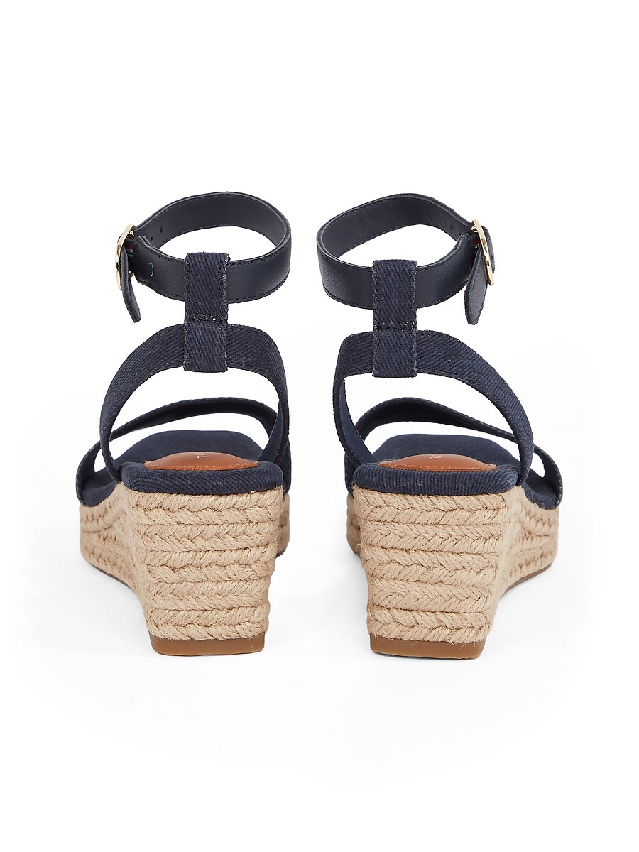 Tommy Hilfiger Sandalias con tacón de cuña — foto 6