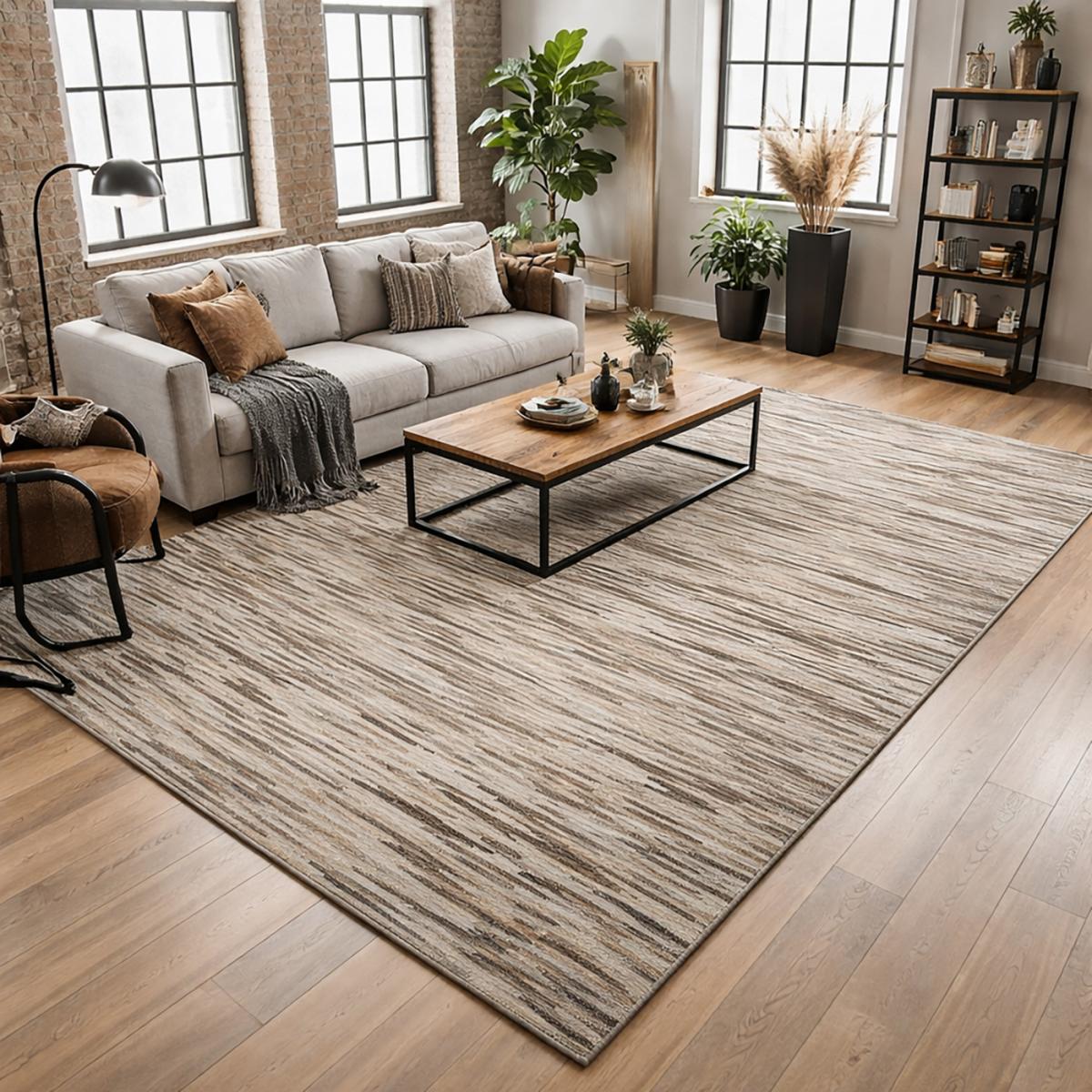 Tapis en peau de vache kilm LITTLELINE, fait à la main, UN AMOUR DE TAPIS