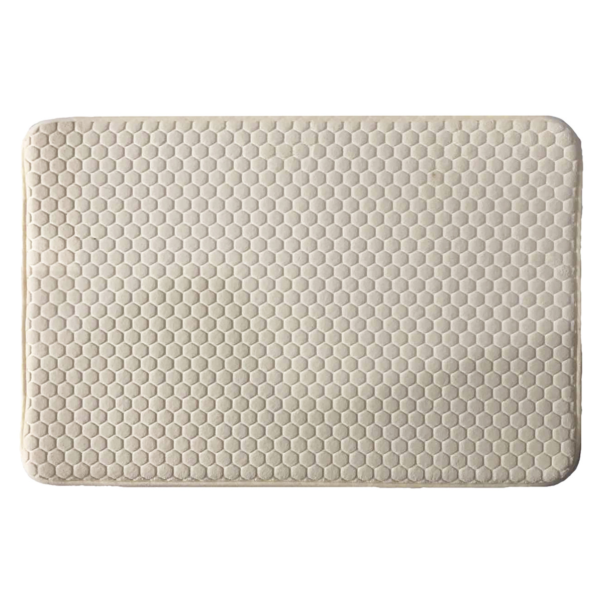 Tapis de bain Mémoire de forme - Alvéole Nid d'Abeille ELIE, GUY LEVASSEUR