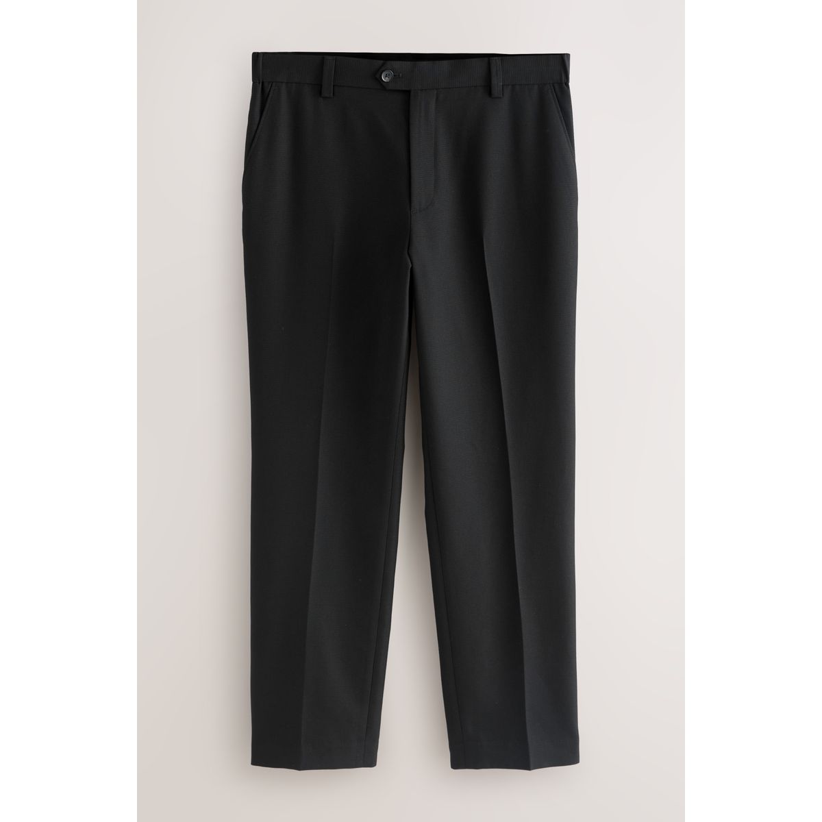 Pantalon regular texturé avec taille stretch, NEXT