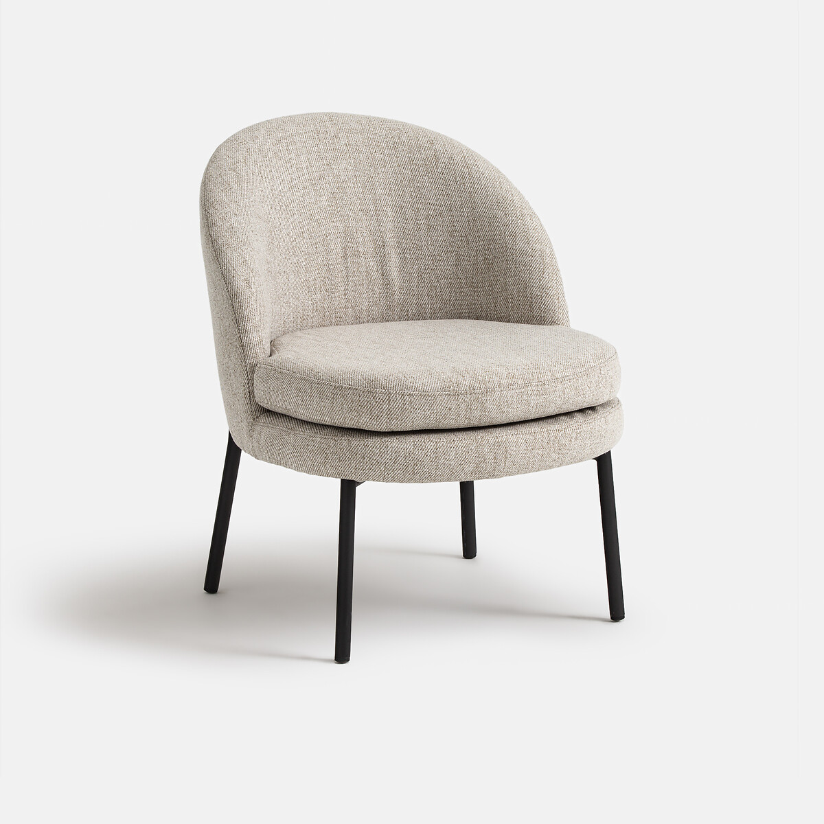 Fauteuil, tissu chiné, NORDIE, LA REDOUTE INTERIEURS