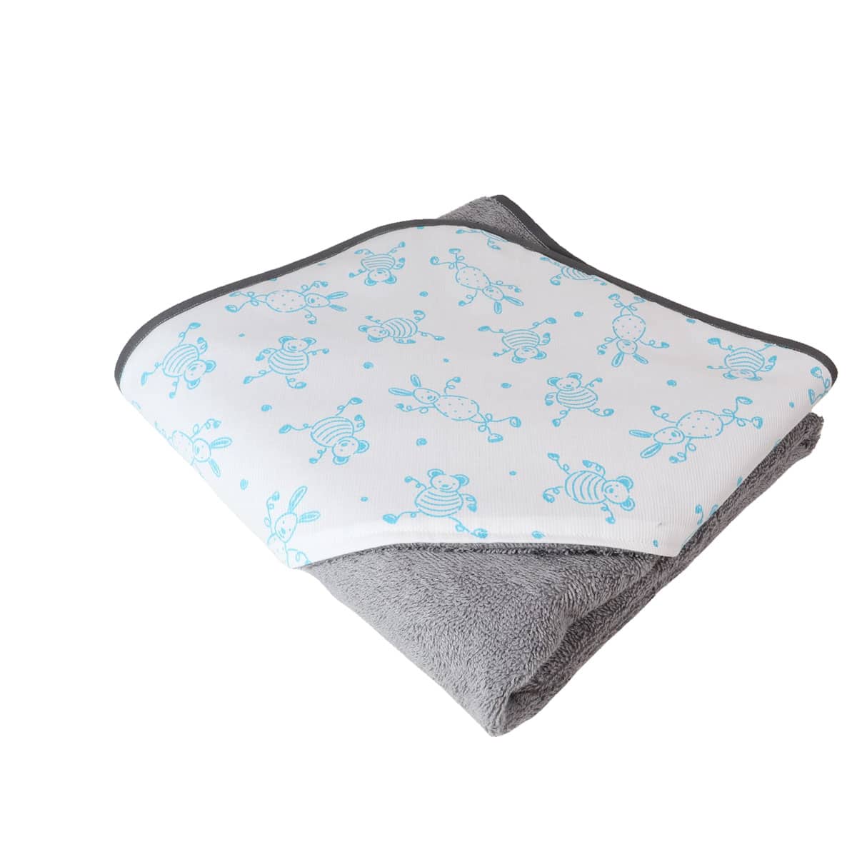 Cape de bain bébé coton éponge TOURNICOQUIN, LINANDELLE